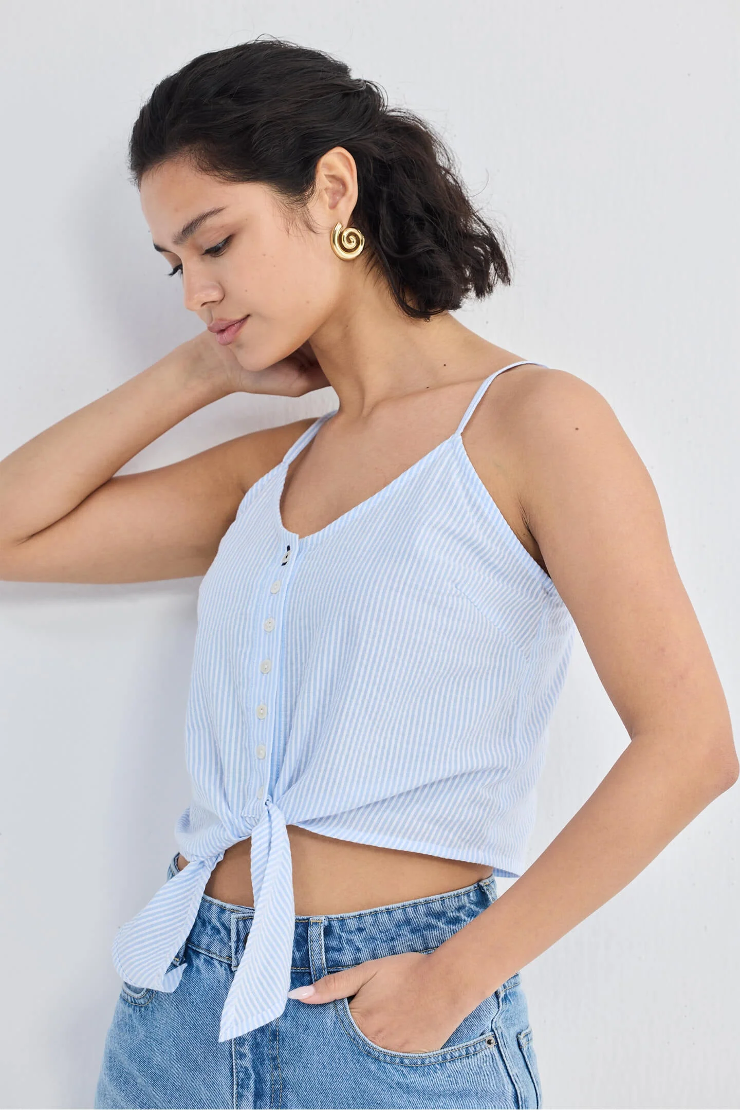 Pool Day Tan Lines in Classic Stripes - Image 9