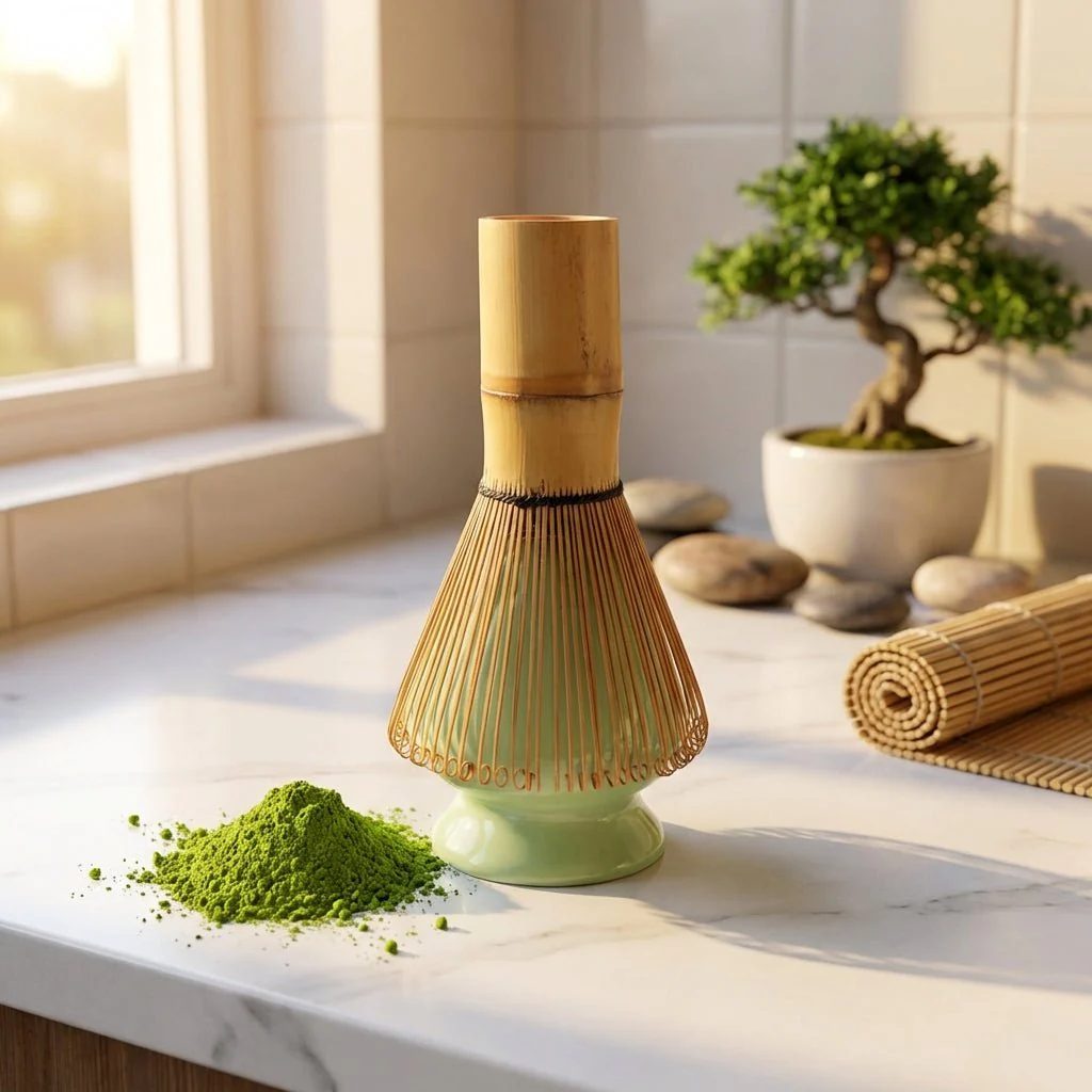 Porcelain Matcha Whisk Holder - Image 2