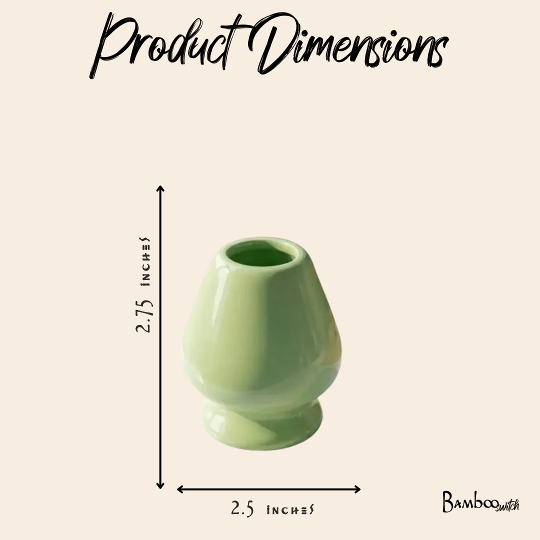 Porcelain Matcha Whisk Holder - Image 4