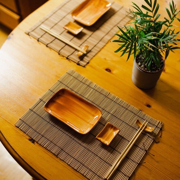 Porcelain Sushi Plate Set - Image 2