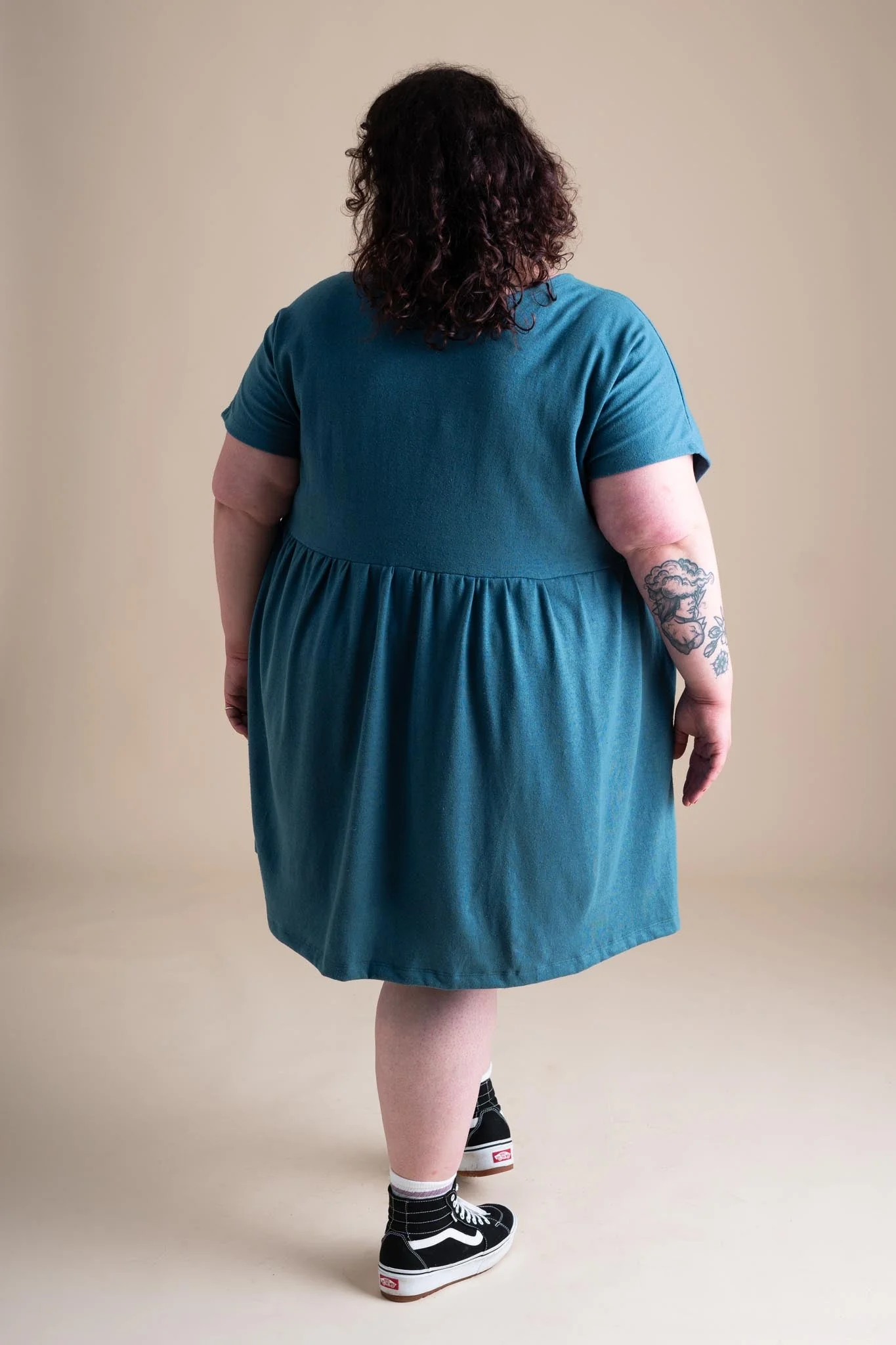 Porch Dress in Aster - Image 4