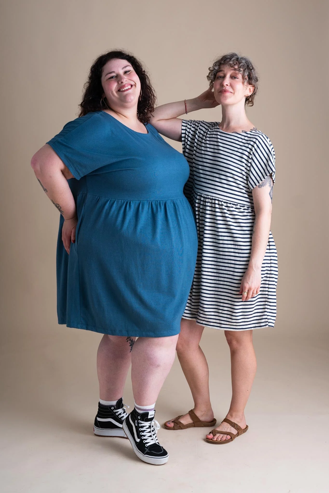 Porch Dress in Aster - Image 5