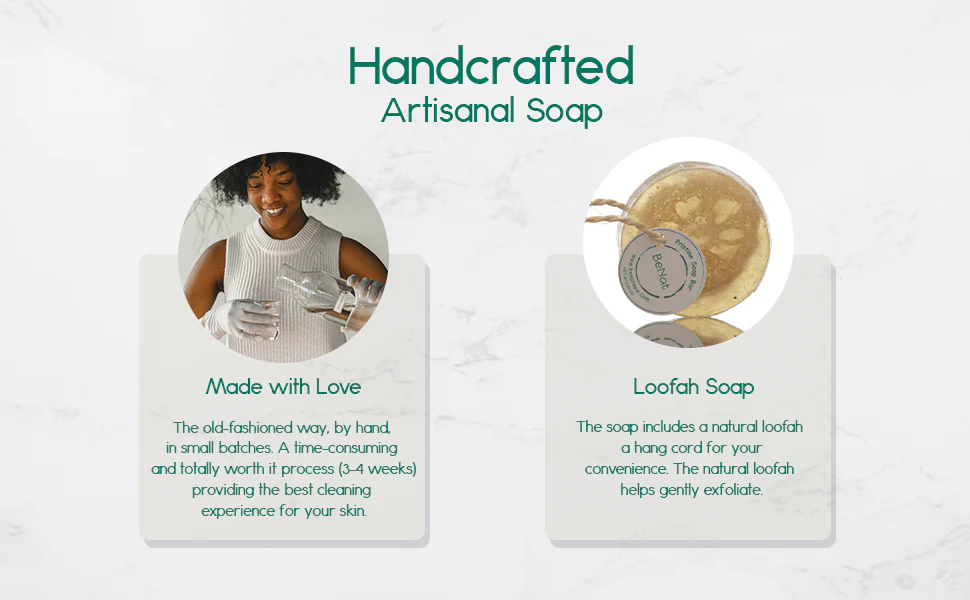 Pristine Soap Bar. Green Clay, Bamboo, and Green Tea. - Image 4