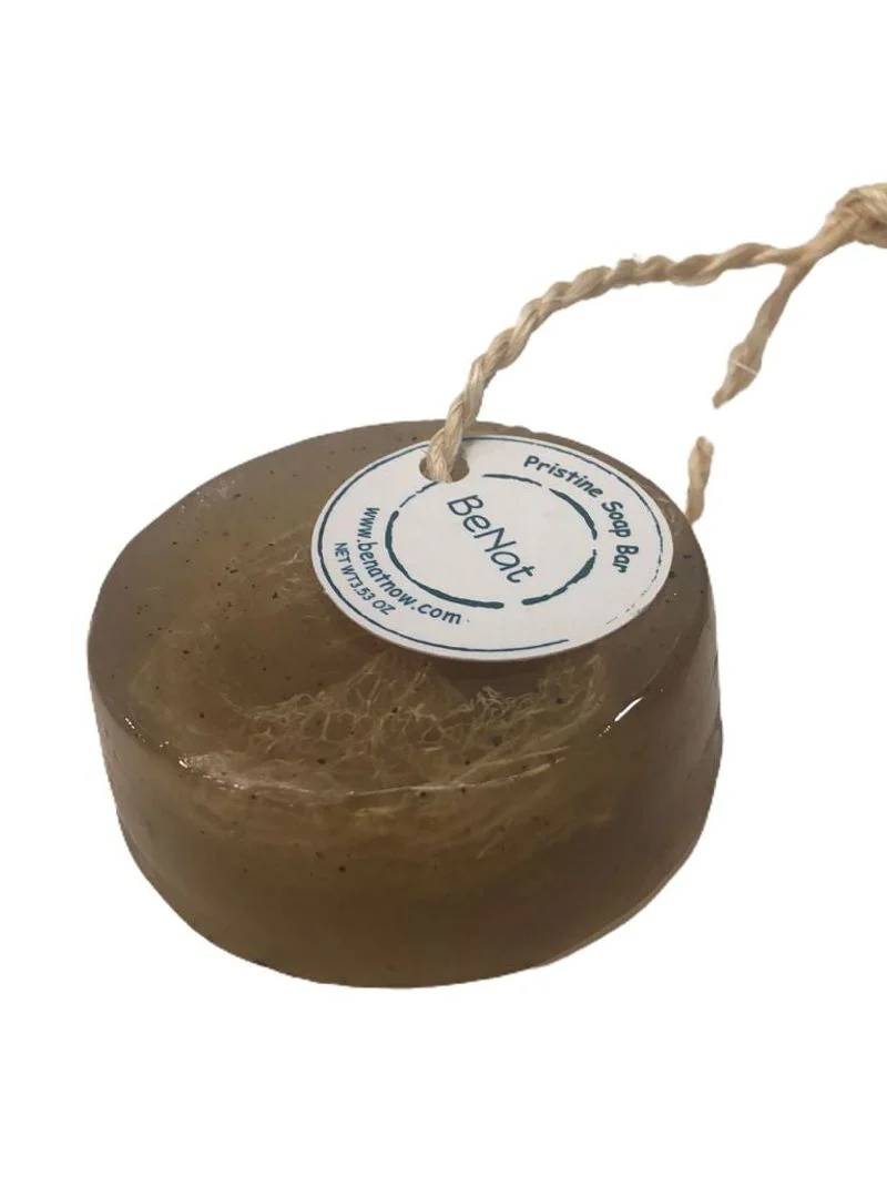 Pristine Soap Bar. Green Clay, Bamboo, and Green Tea. - Image 8