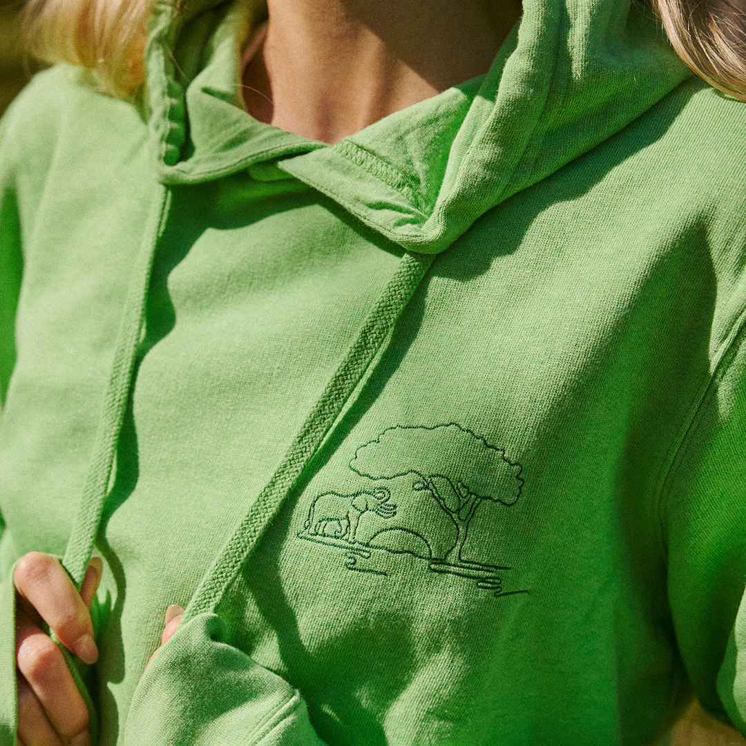 Protect Elephants Hooded Sweatshirt - Image 2