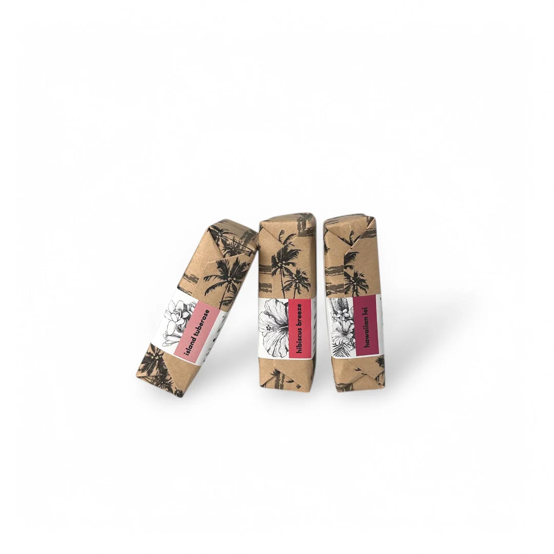 Pualani Scents (floral) Exfoliating Bar Soap Trio - Image 2