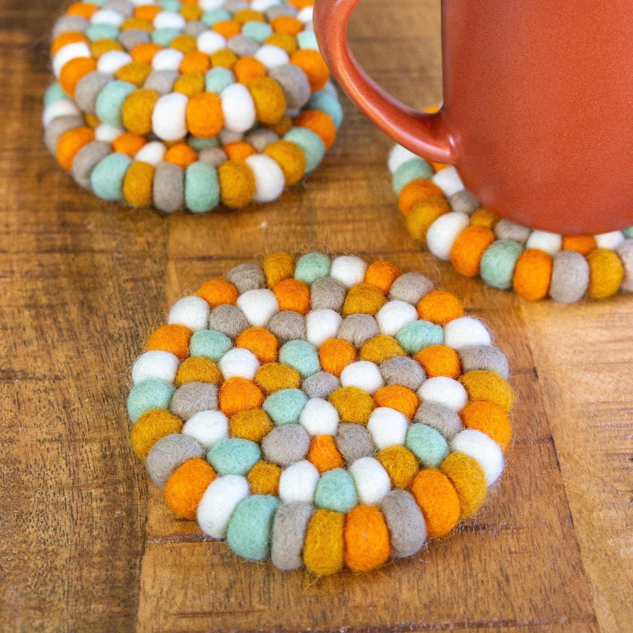 Pumpkin Patch Eco Coasters - Image 2
