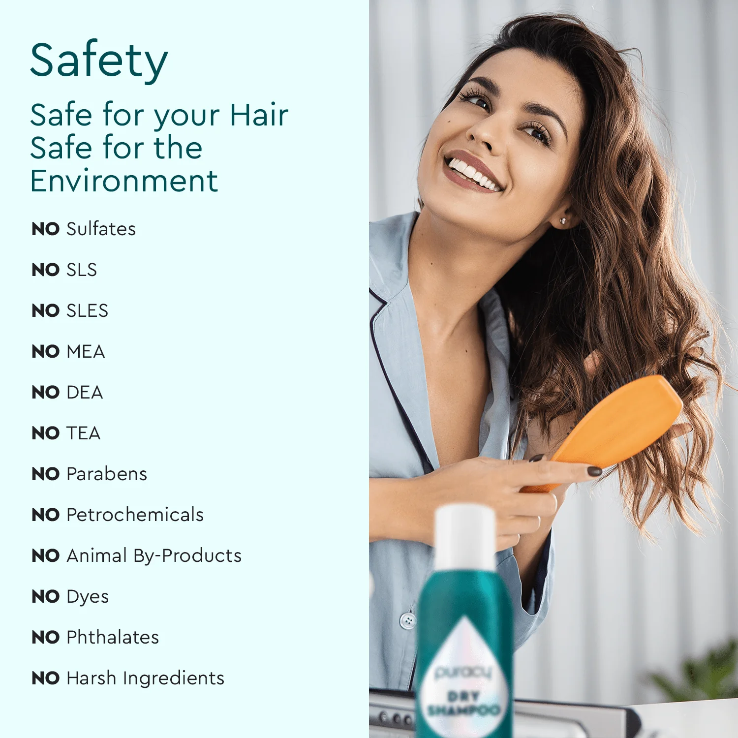Puracy Dry Shampoo (Benzene & Silicone-Free, Color-Safe) - Image 5