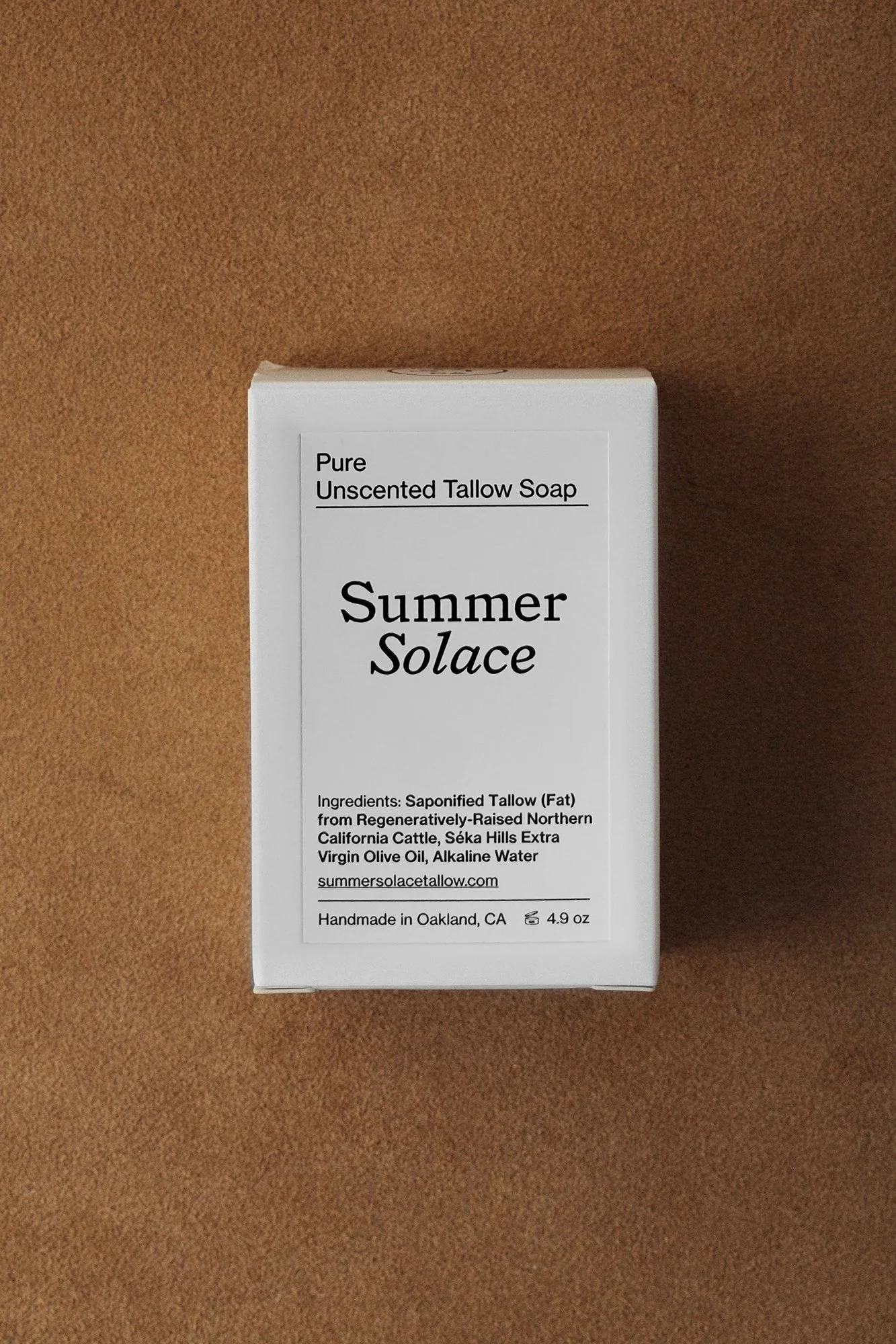 Pure Unscented – Tallow Bar Soap for Sensitive Skin - Image 3