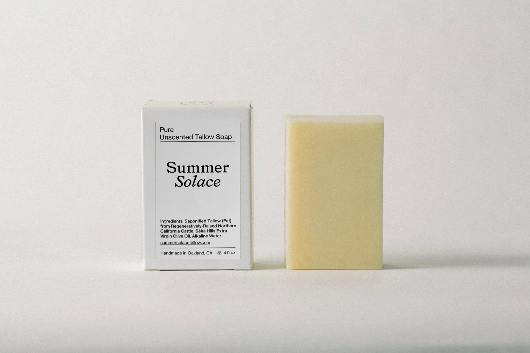 Pure Unscented – Tallow Bar Soap for Sensitive Skin - Image 5