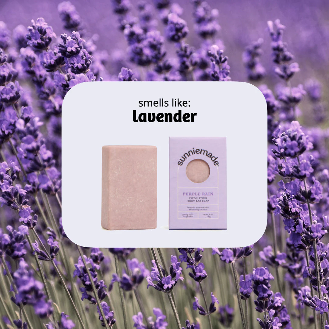 Purple Rain Exfoliating Body Bar Soap - Image 4
