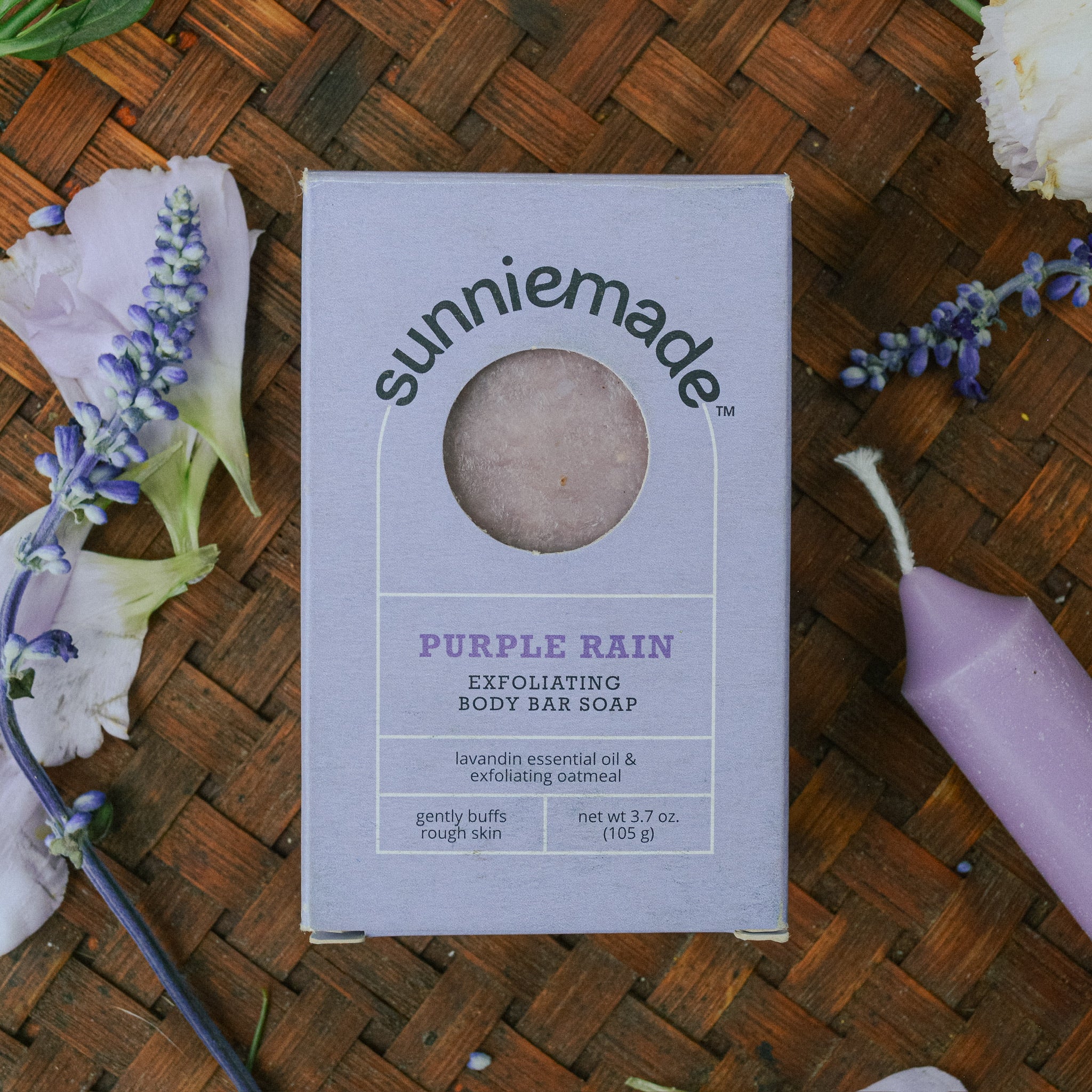 Purple Rain Exfoliating Body Bar Soap - Image 6