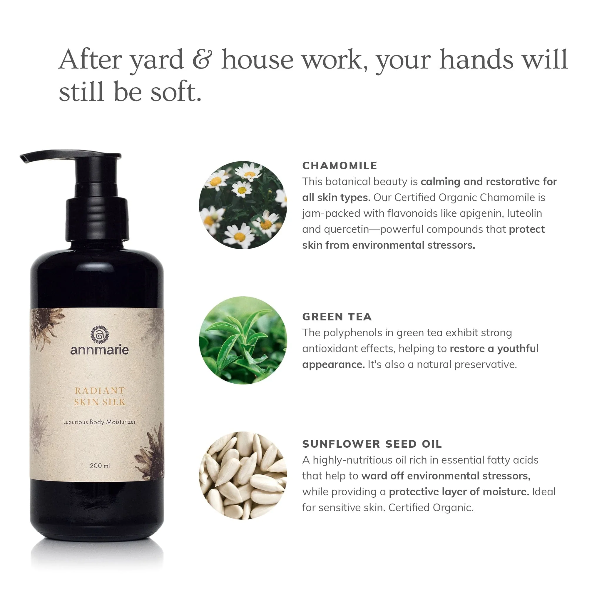 Radiant Skin Silk Body Lotion (200ml) - Image 2