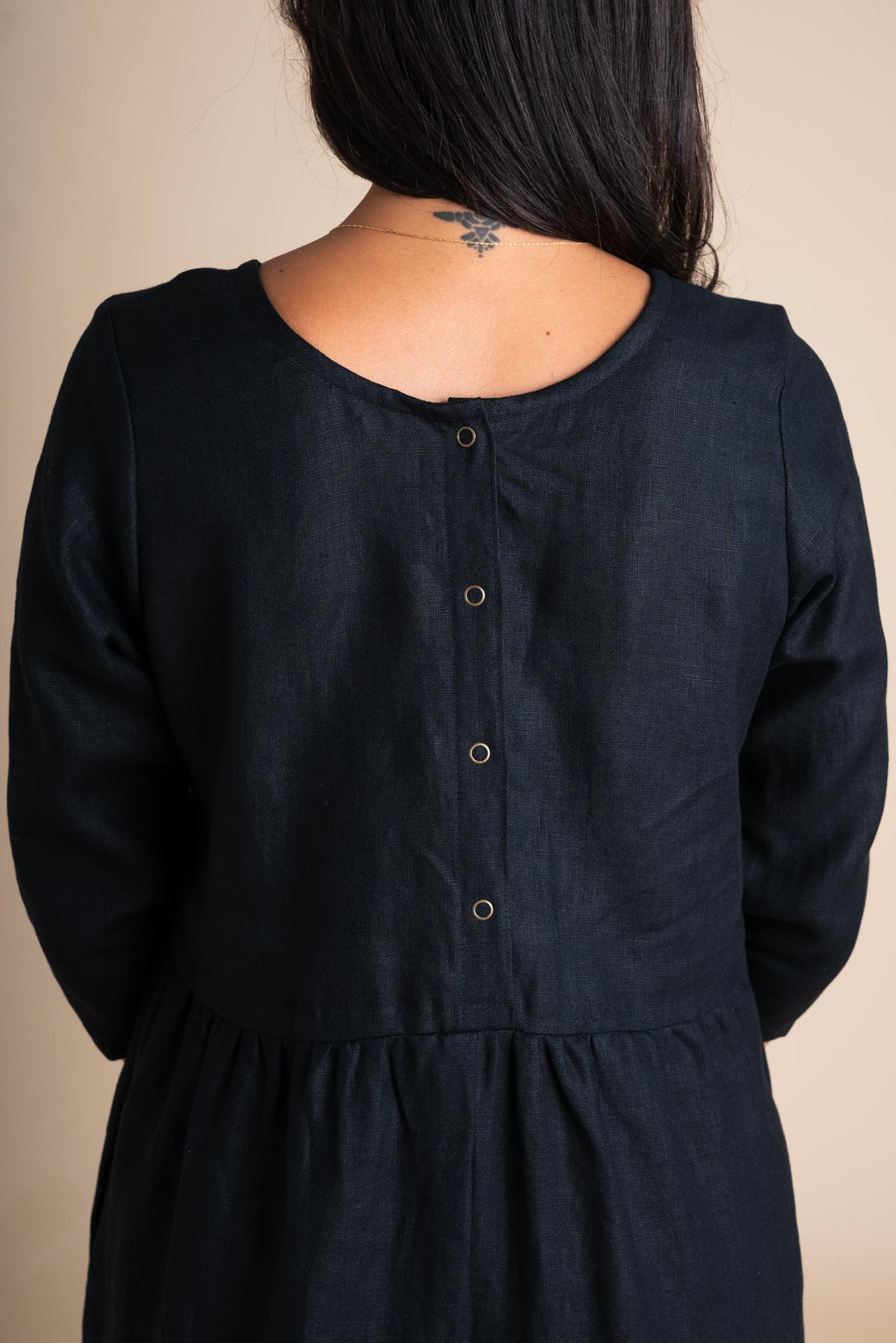 Ranch Jumpsuit in Black - Image 5