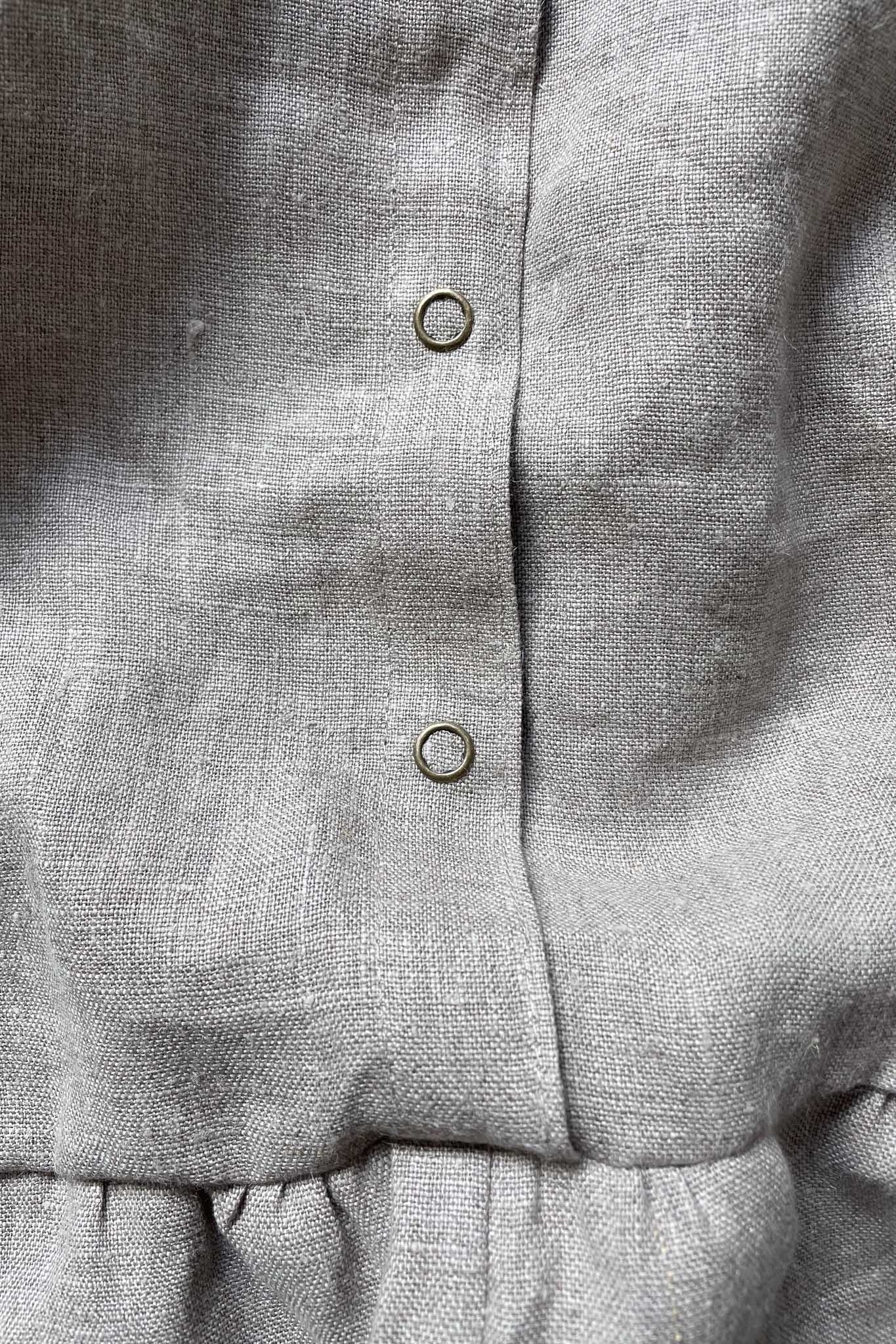 Ranch Jumpsuit in Pebble - Image 3