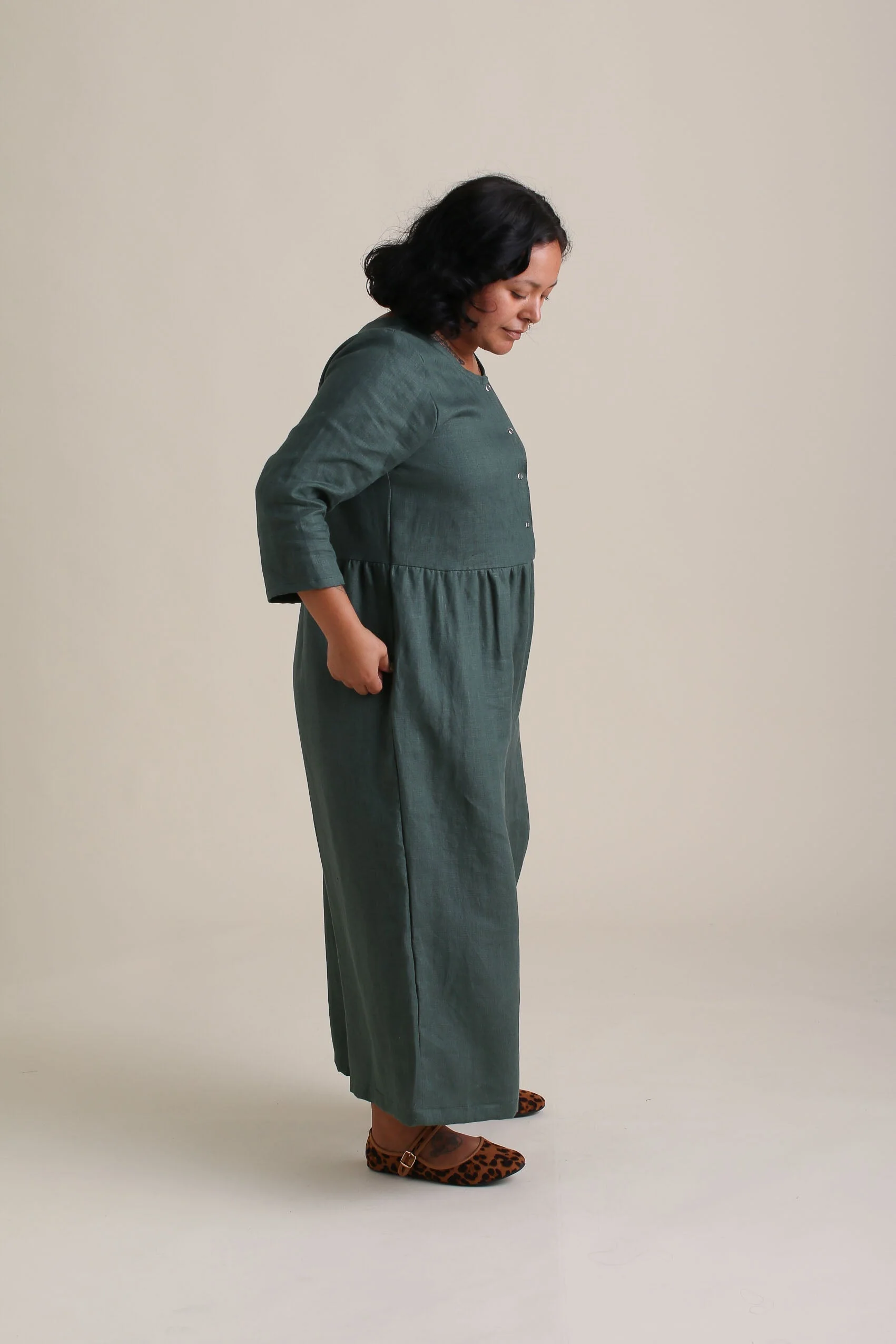 Ranch Jumpsuit in Spruce - Image 10