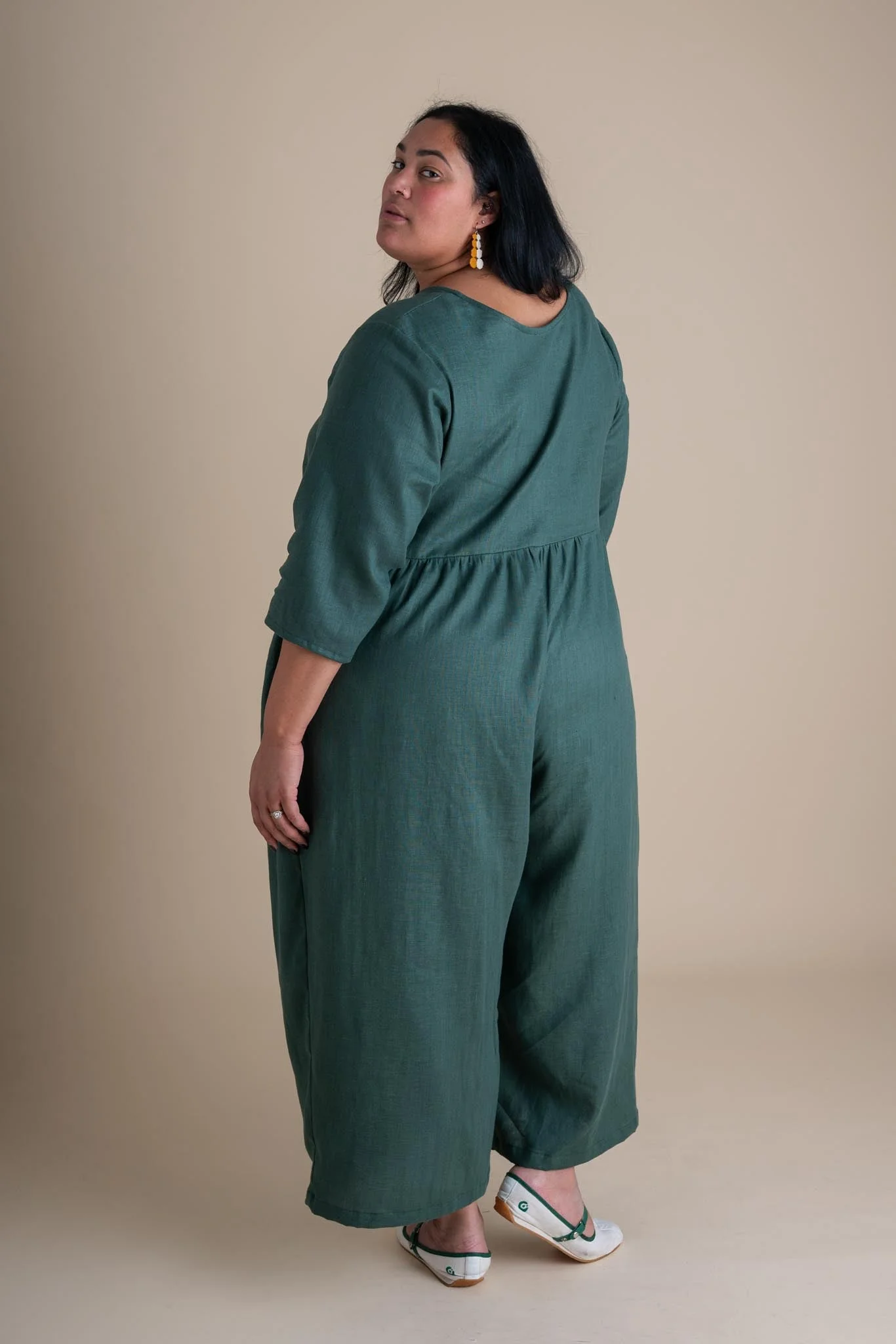 Ranch Jumpsuit in Spruce - Image 3