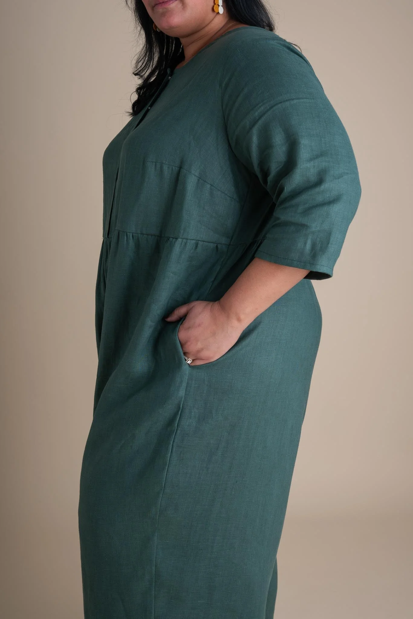 Ranch Jumpsuit in Spruce - Image 4