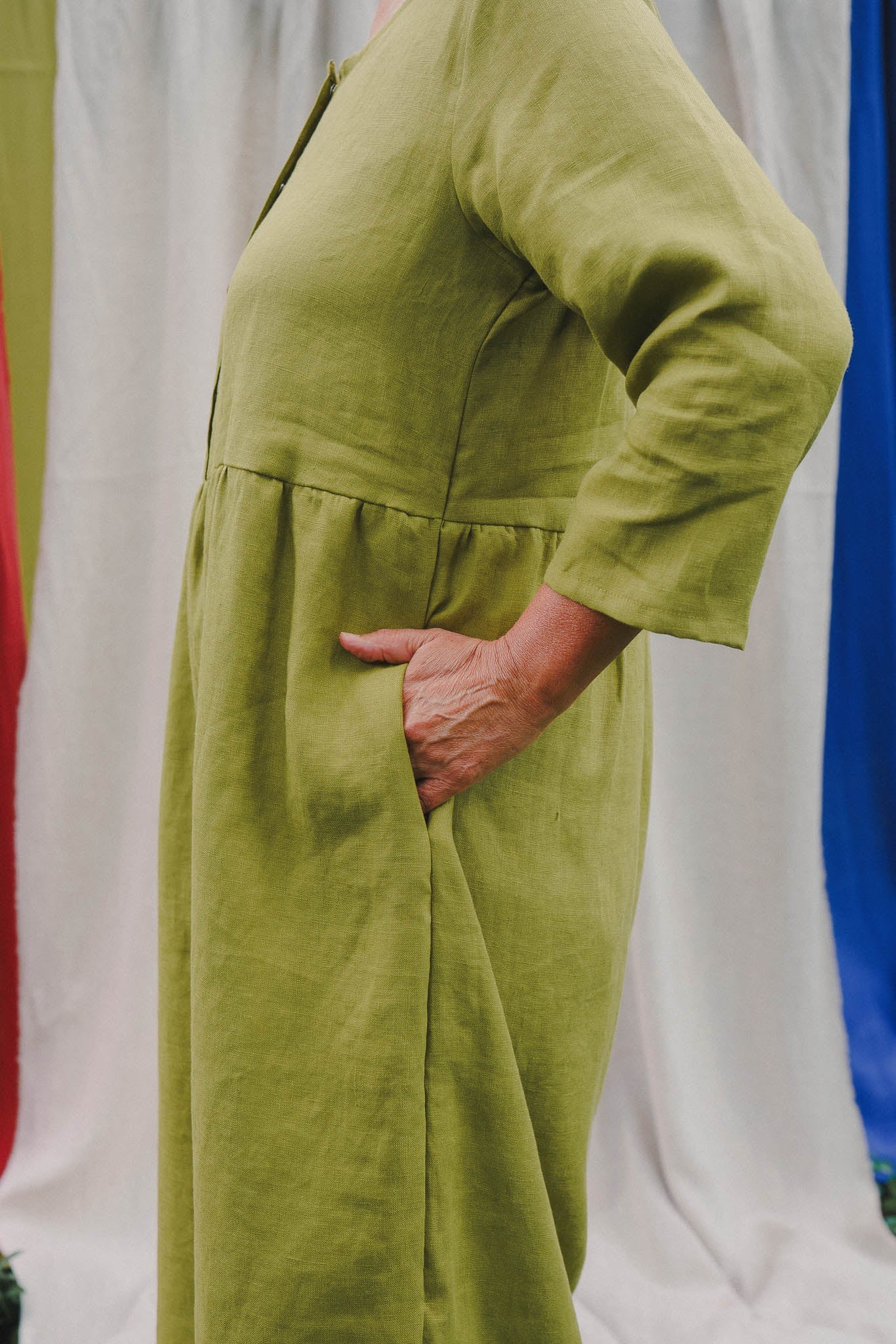 Ranch Jumpsuit (Updated) in Avocado - Image 2