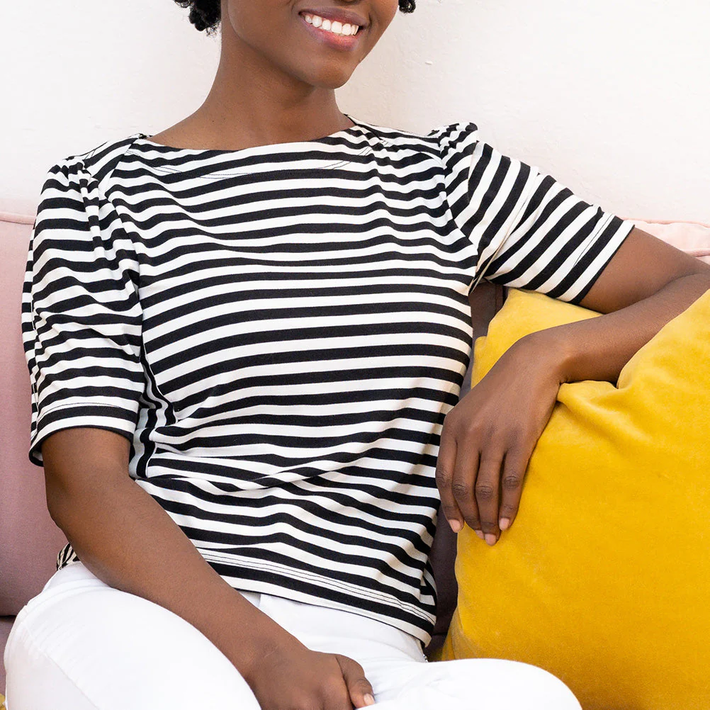 Raya Tee - Stripe - Image 2