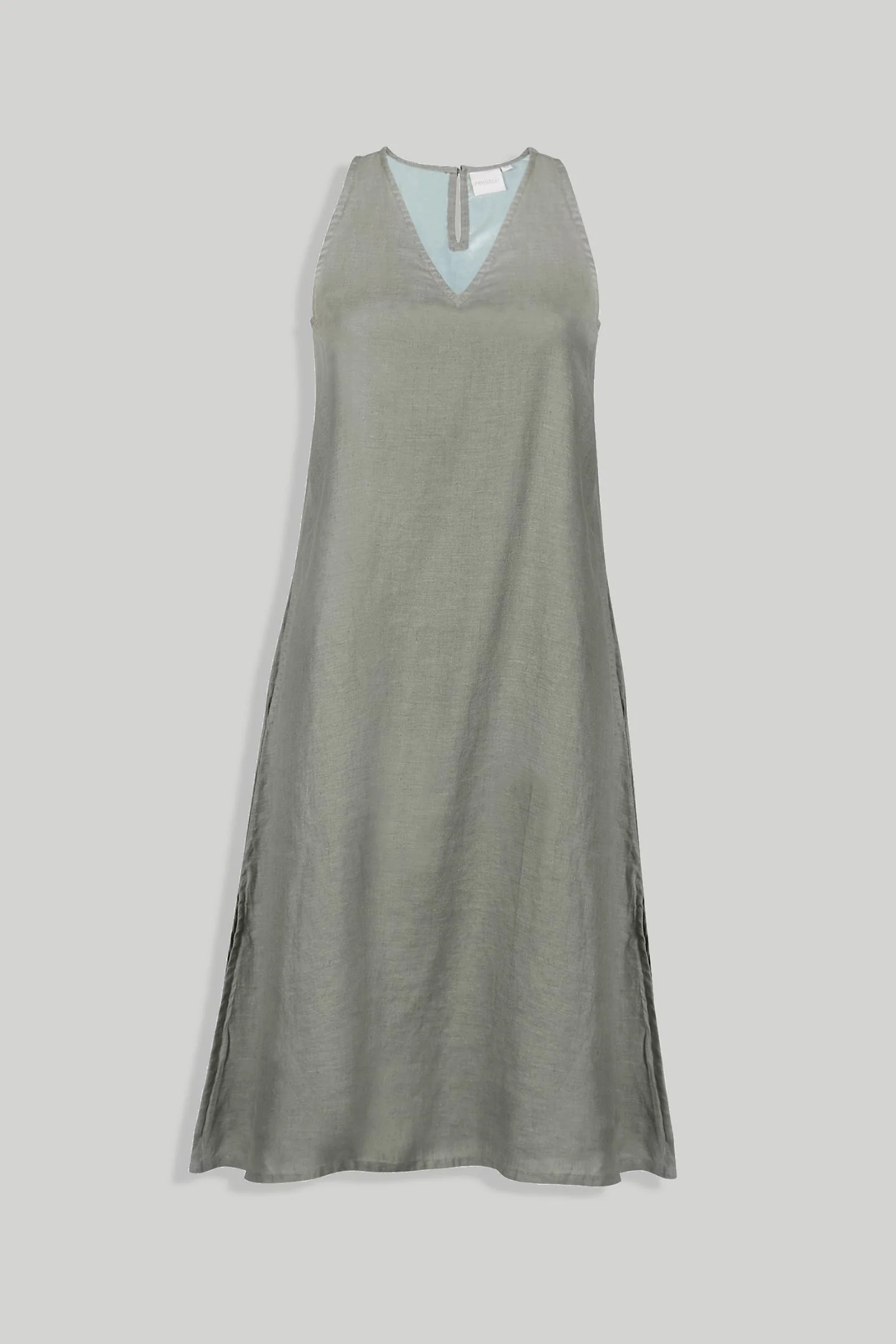 Reading Tea Leaves Dress in Dark Olive - Image 7
