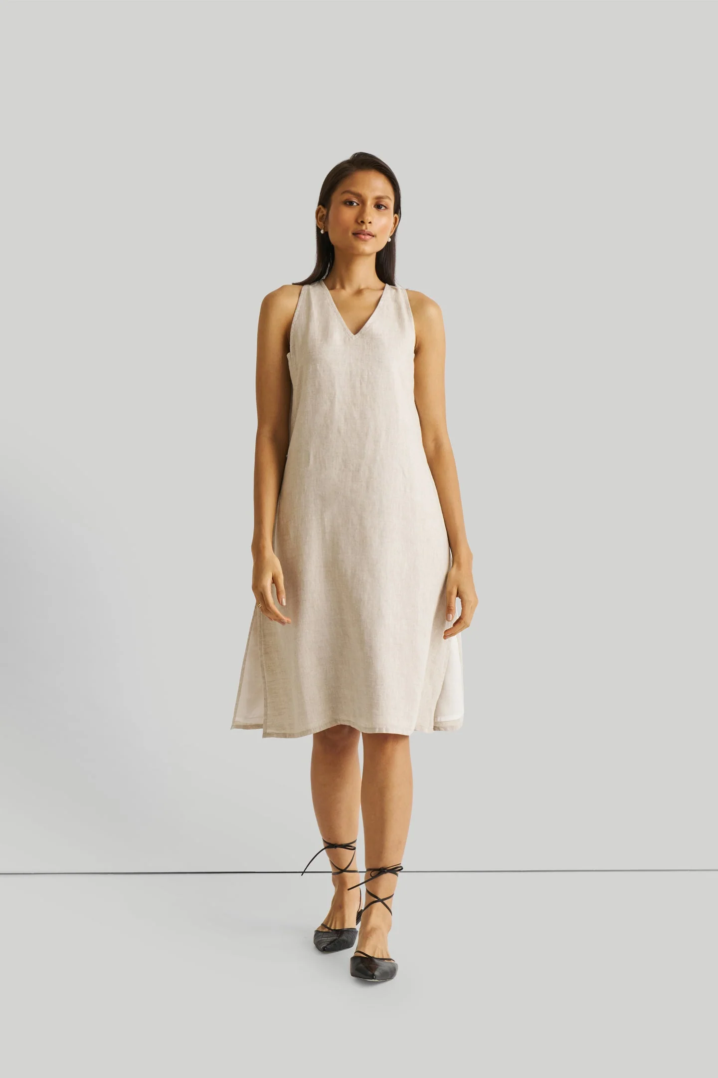 Reading Tea Leaves Dress in Ecru - Image 4