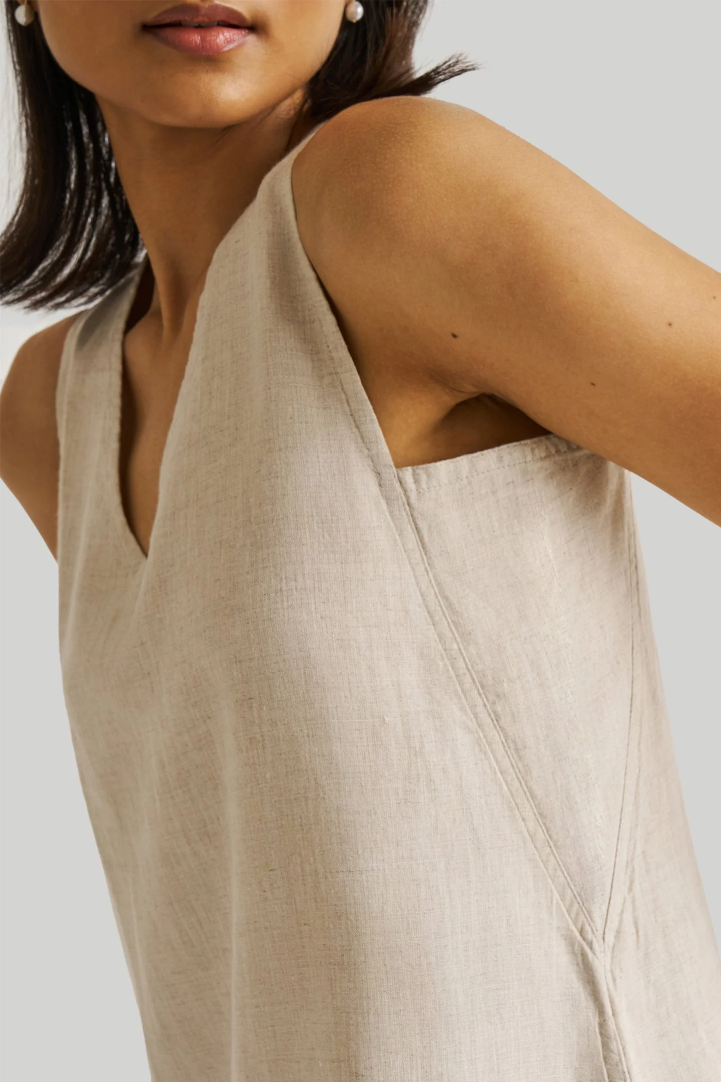 Reading Tea Leaves Dress in Ecru - Image 5