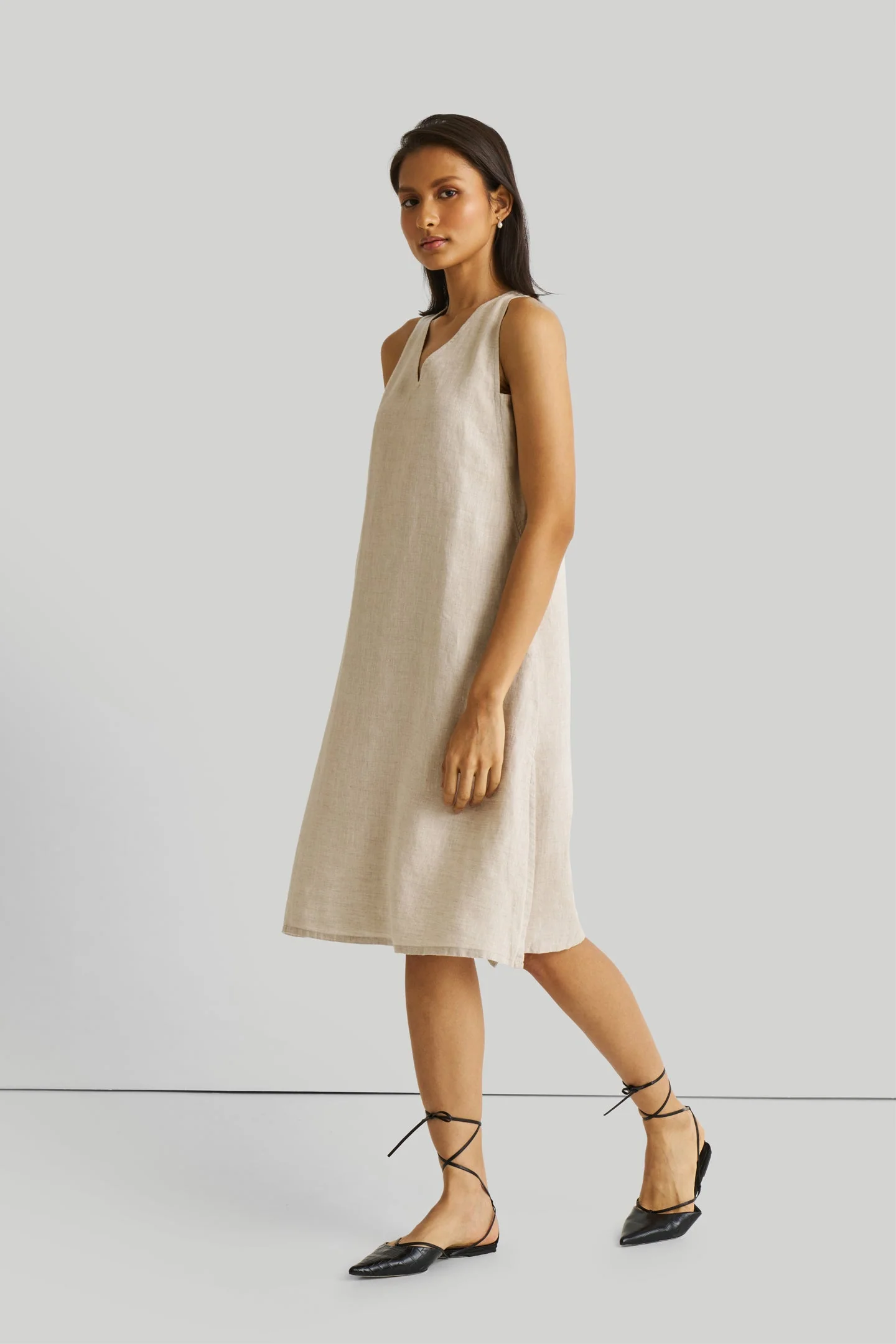 Reading Tea Leaves Dress in Ecru - Image 8