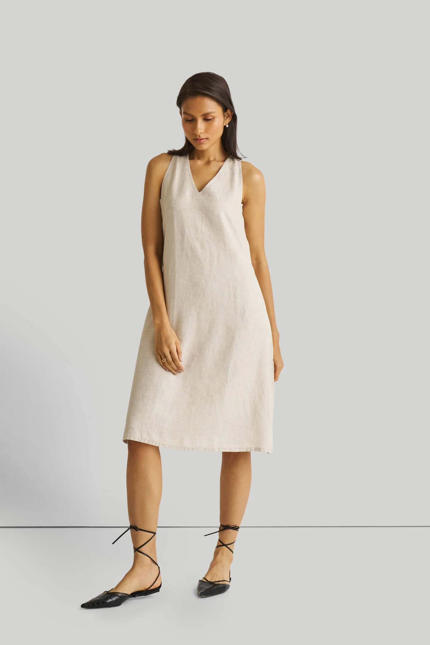 Reading Tea Leaves Dress in Ecru - Image 9