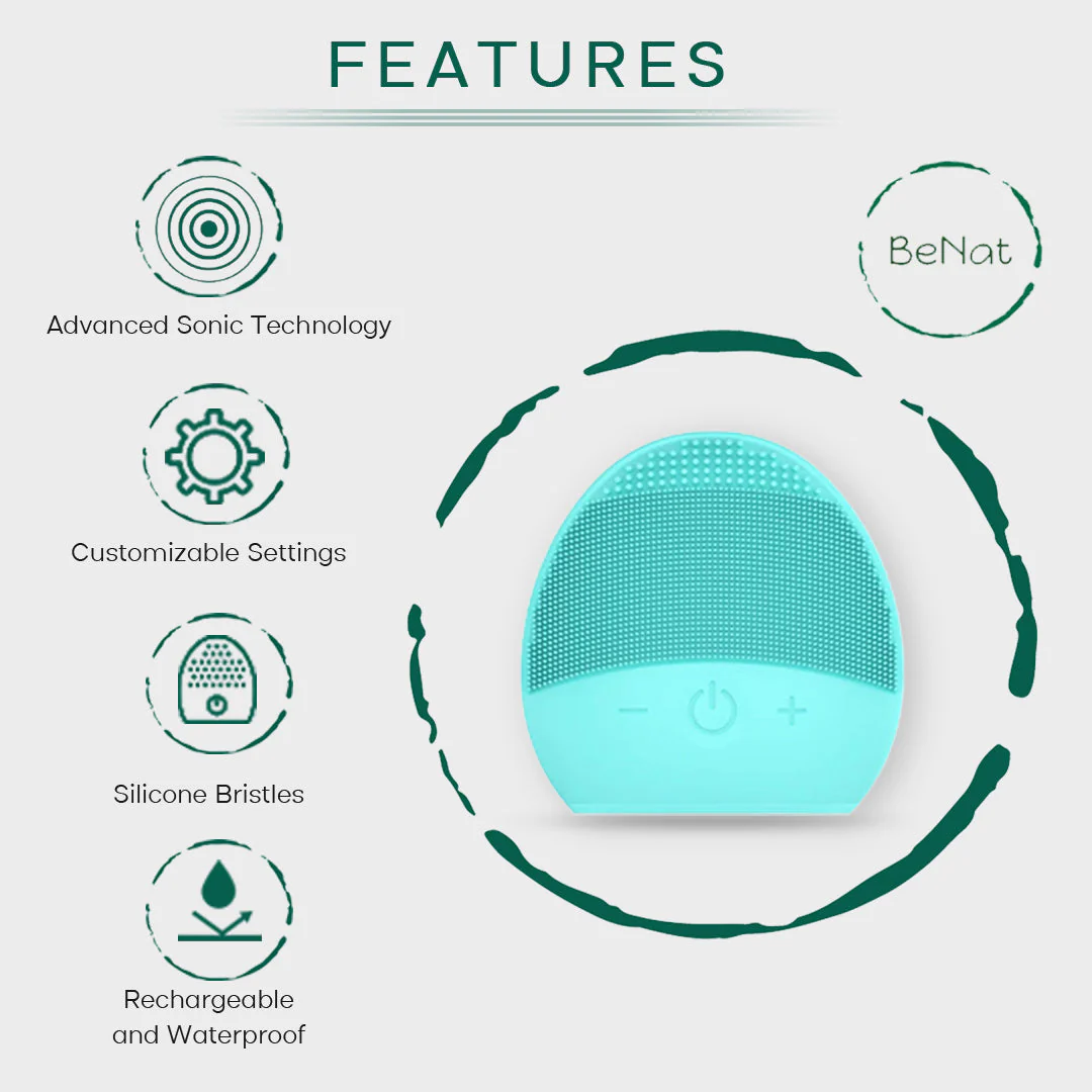 Rechargeable Facial Cleansing Brush - Image 3