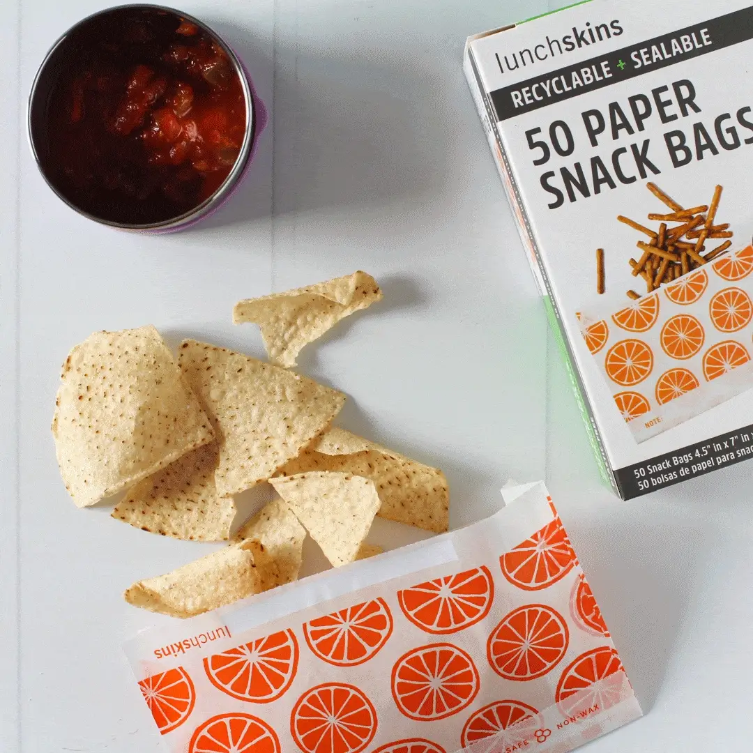 Recyclable Paper Snack Bags - Image 2