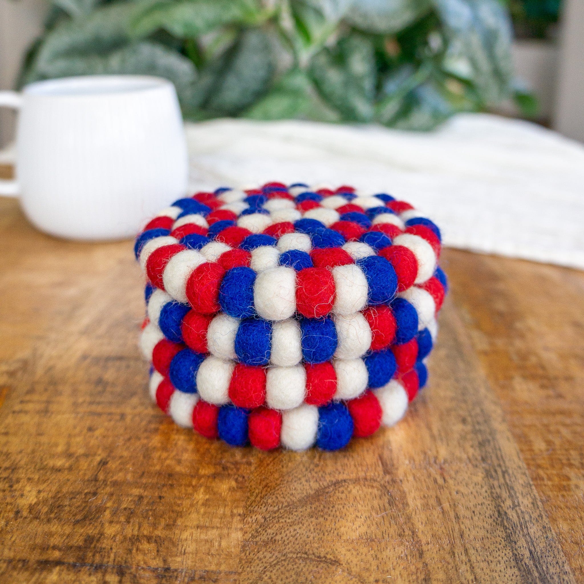 Red White and Blue Eco Coasters - Image 5