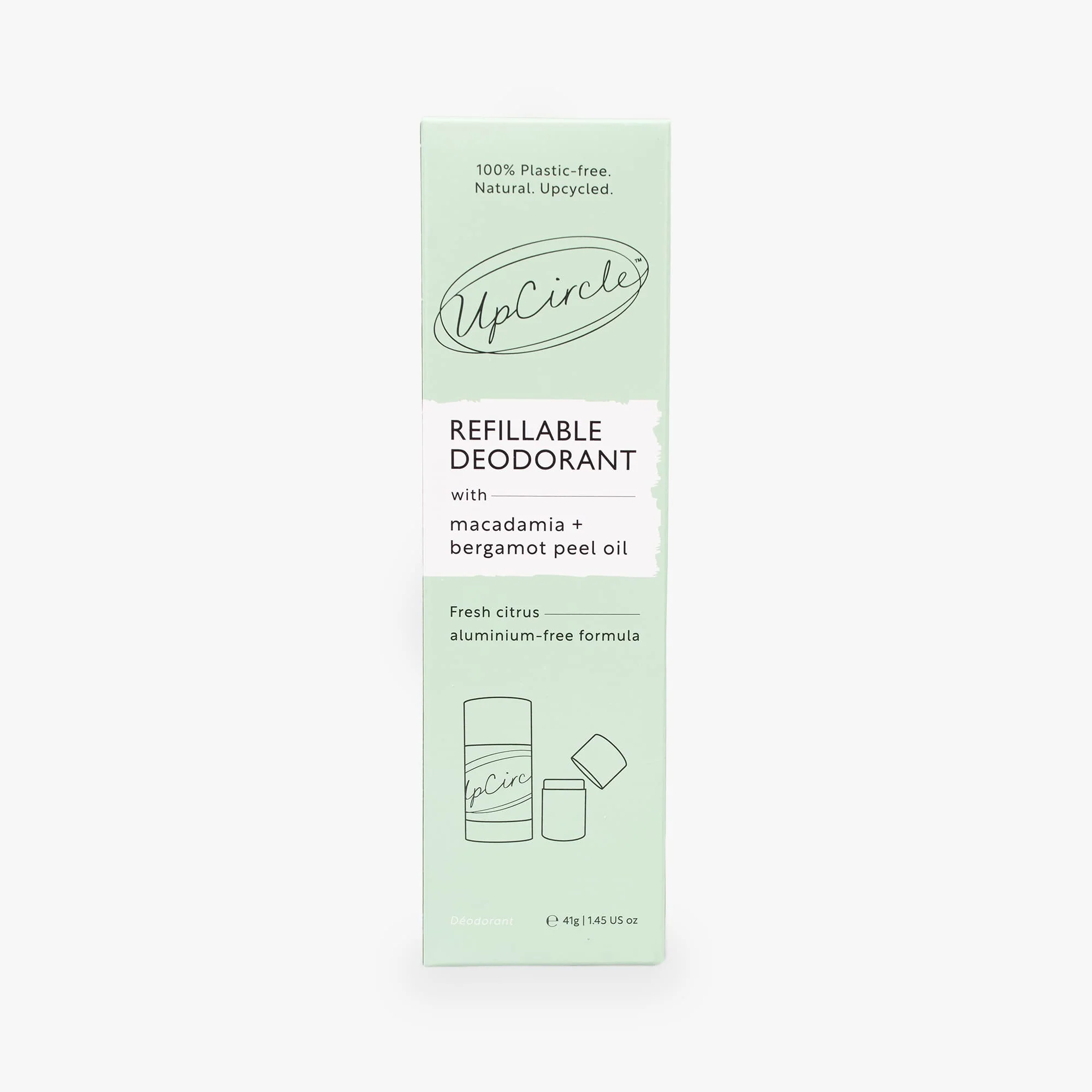Refillable Deodorant with Macadamia + Bergamot - Image 2