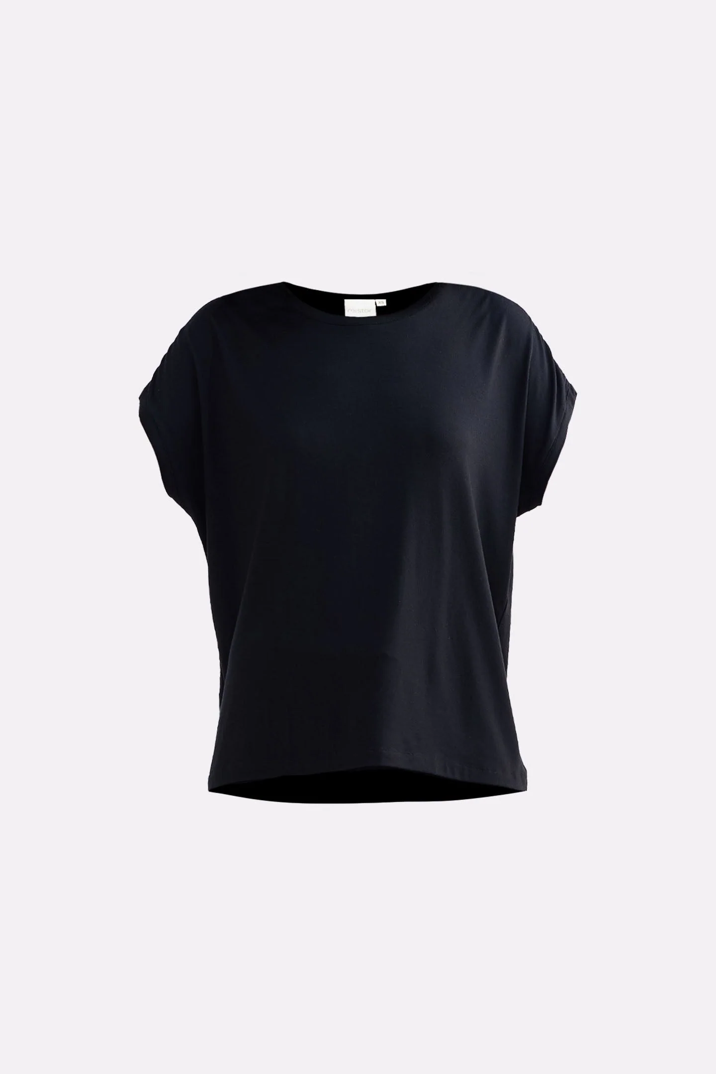 Relaxed Tee in Black - Image 14