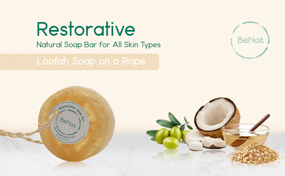 Restorative Soap Bar. Oat, Honey, and Olive Oil. - Image 3