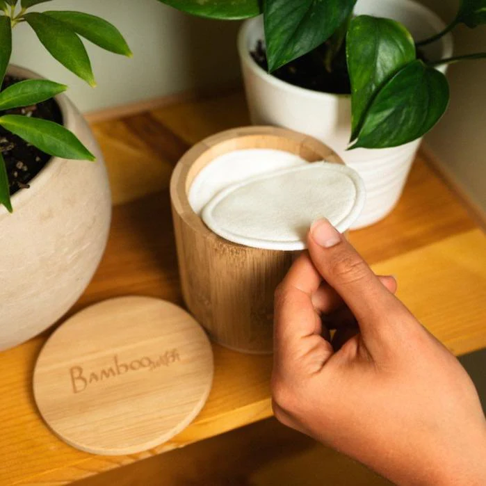 Reusable Bamboo Cotton Facial Rounds | 20 Ct. - Image 4
