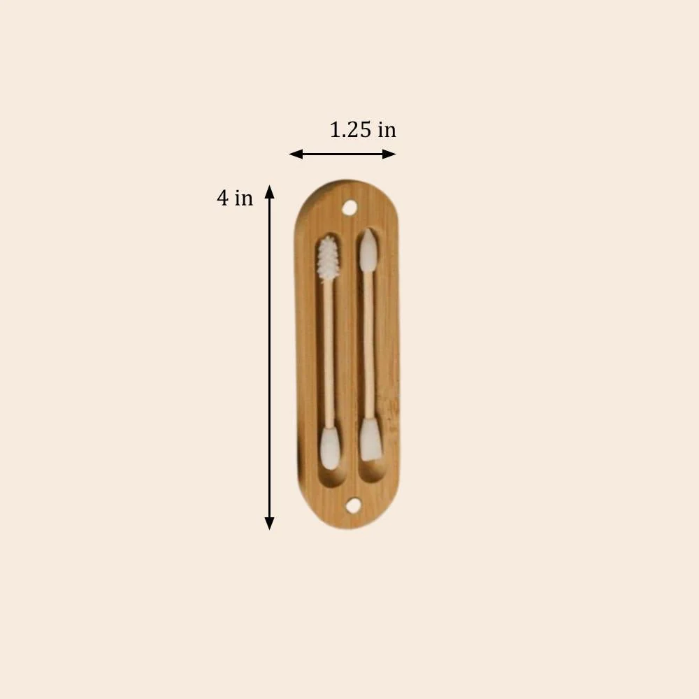 Reusable Bamboo Ear Swabs with Case - Image 6