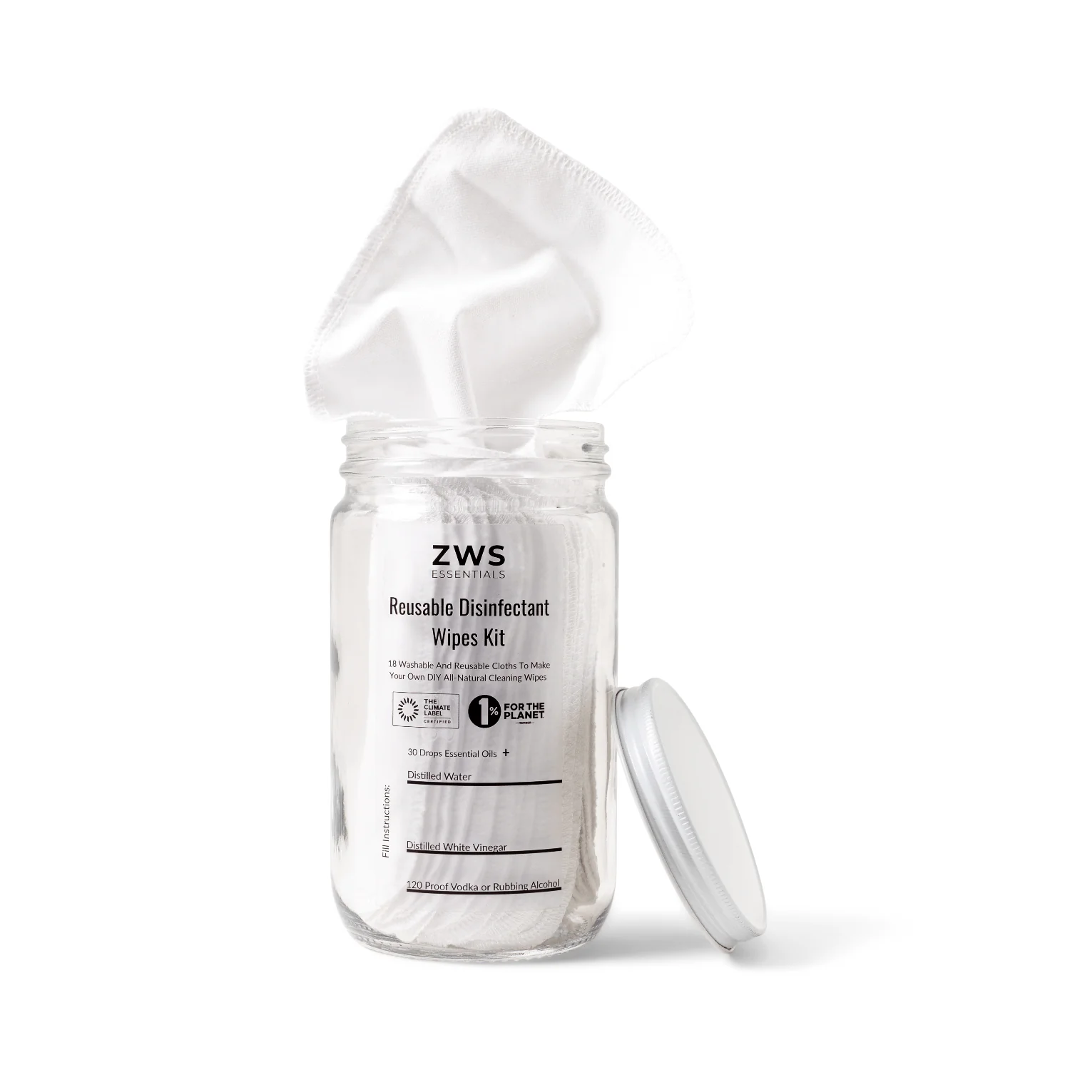 Reusable Disinfectant Wipes - DIY Kit - Image 4
