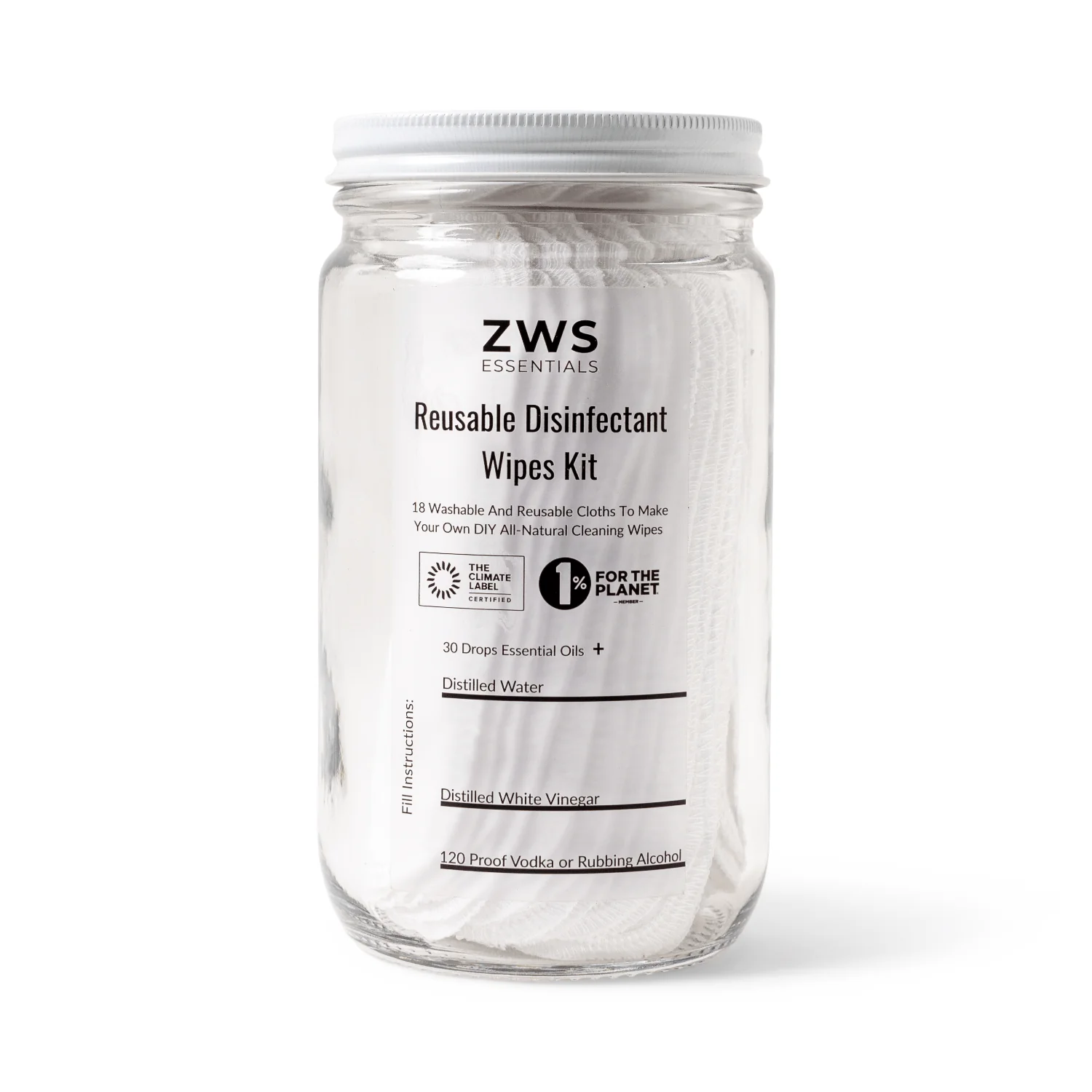 Reusable Disinfectant Wipes - DIY Kit - Image 5