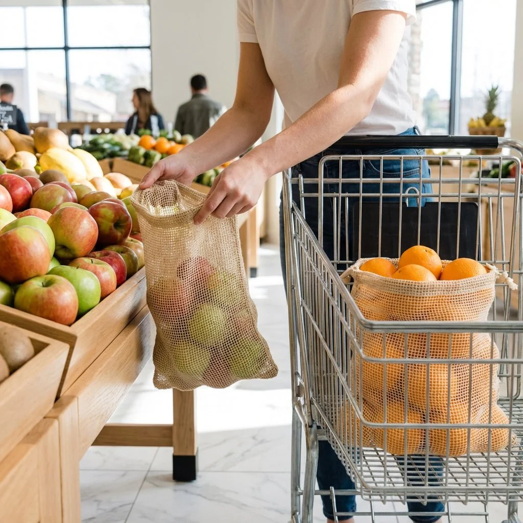 Reusable Mesh Produce Bags | 2 Pack - Image 3