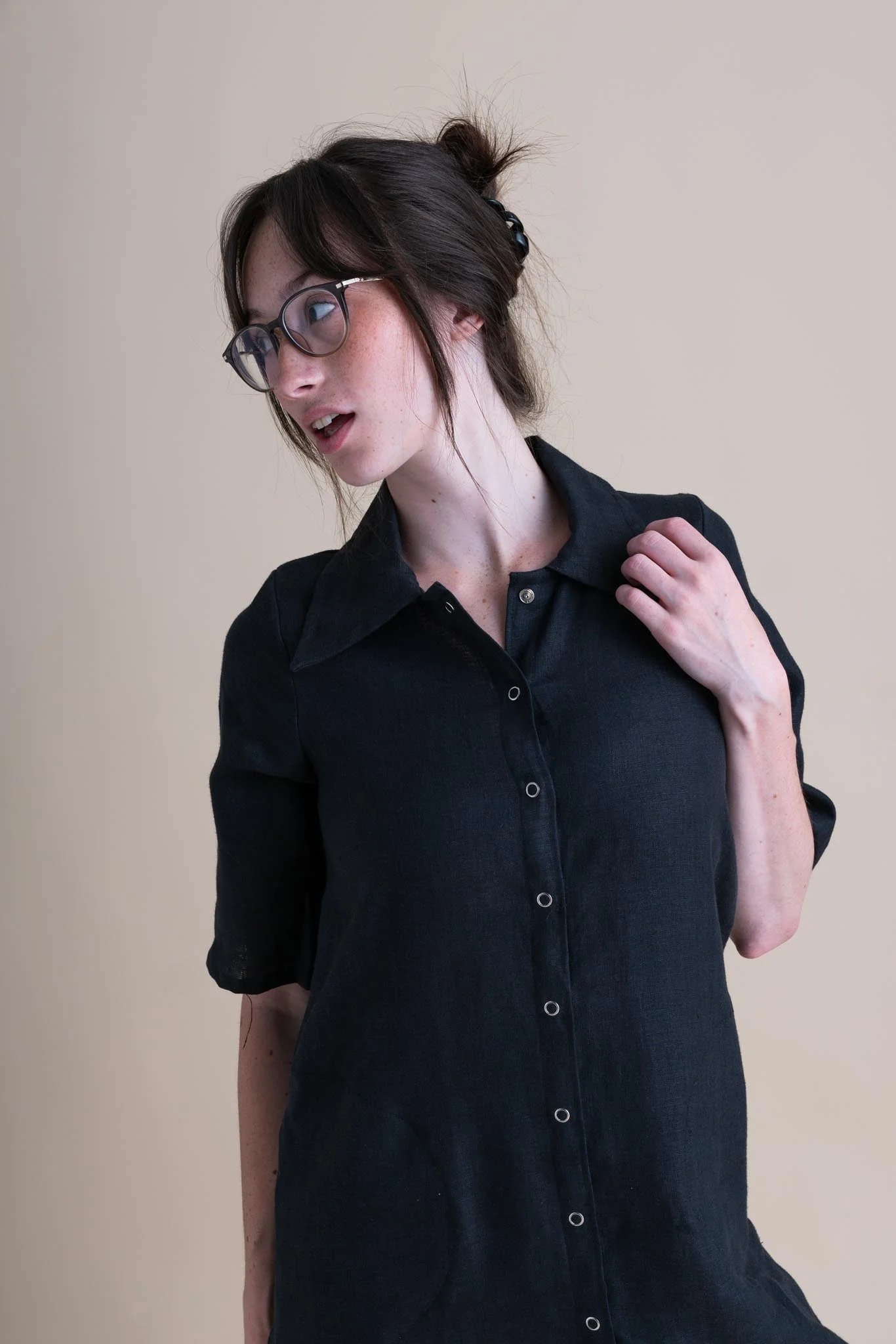 Revolution Dress in Black - Image 5