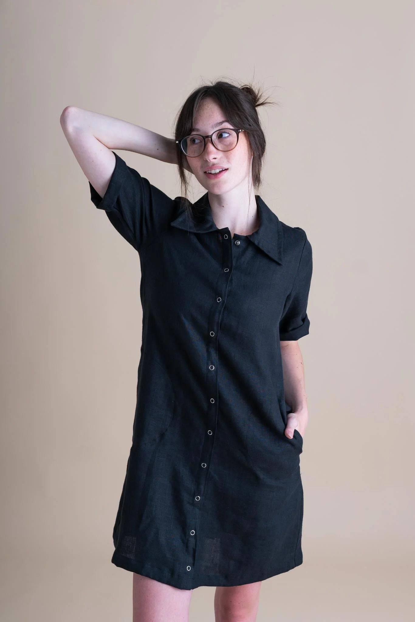 Revolution Dress in Black - Image 7