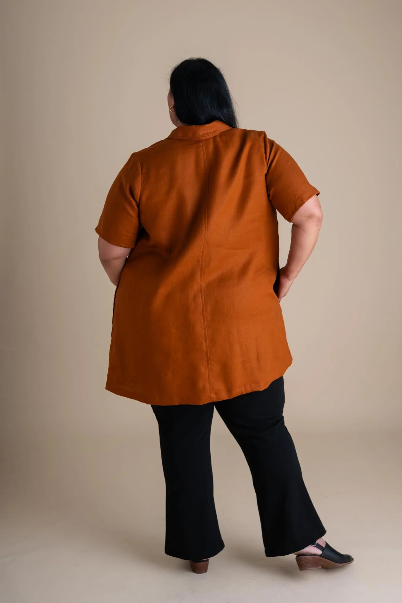 Revolution Dress in Rust - Image 3