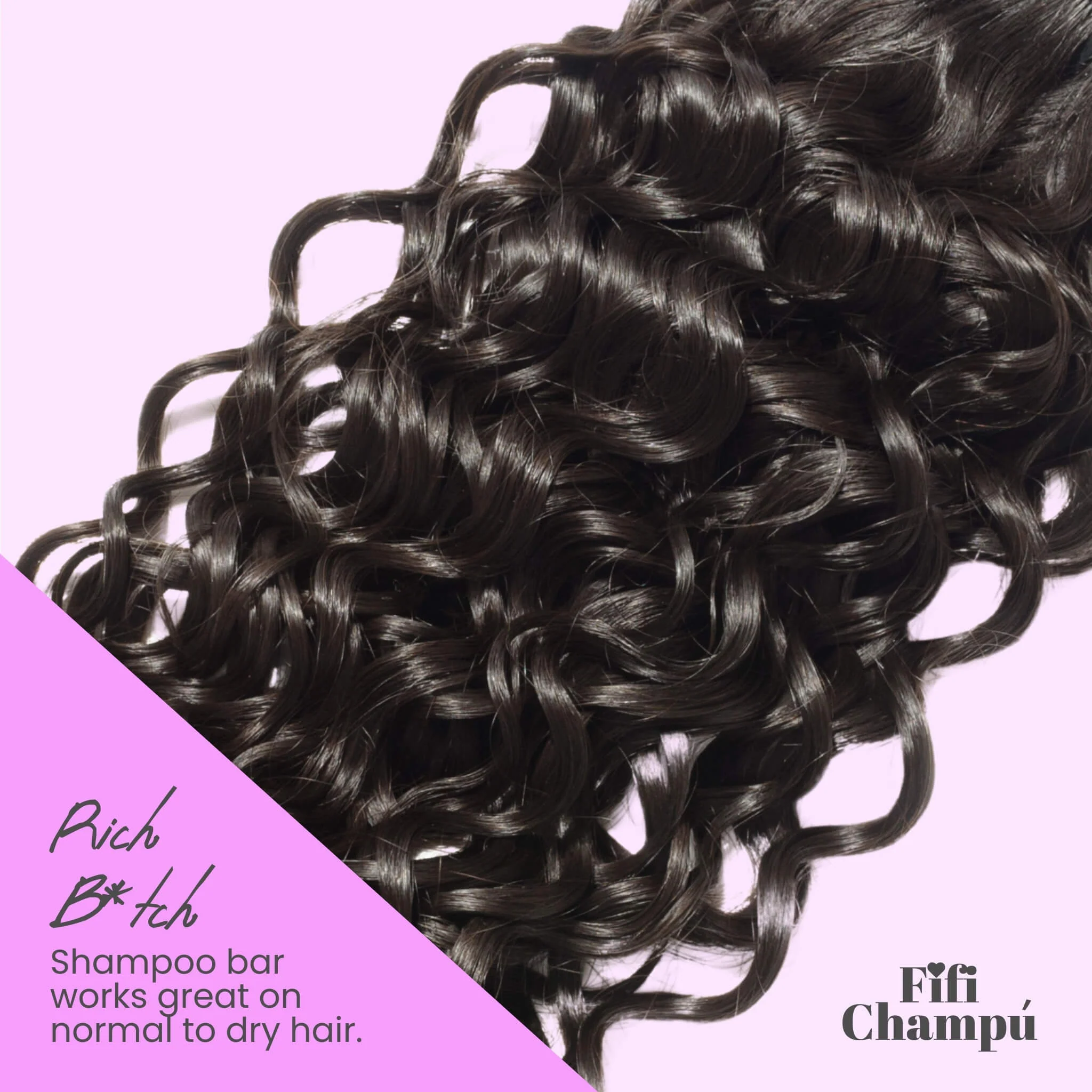 Rich B*tch Shampoo Bar: Deep Repair and Luxe Hydration - Image 3