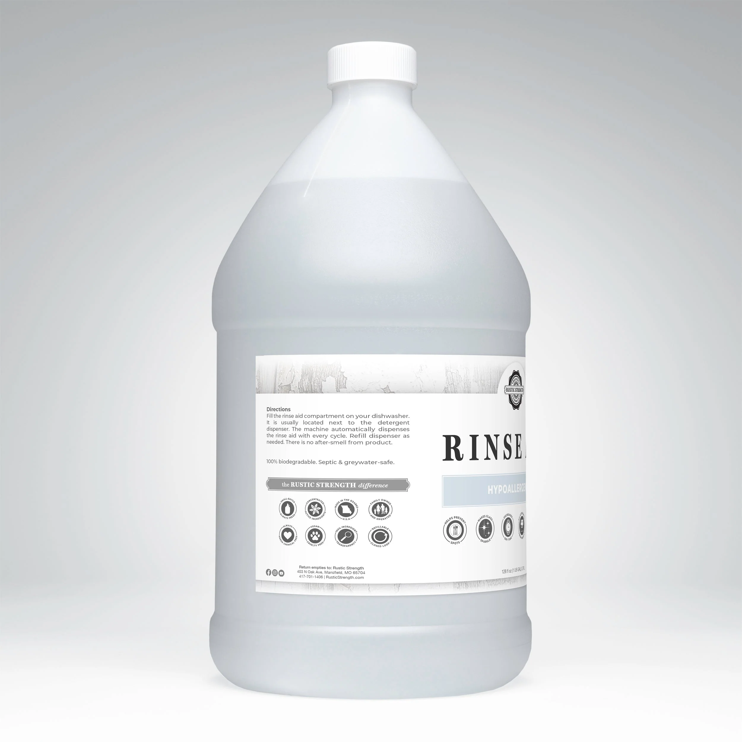 Rinse Aid for Automatic Dishwashers | Unscented - Image 6
