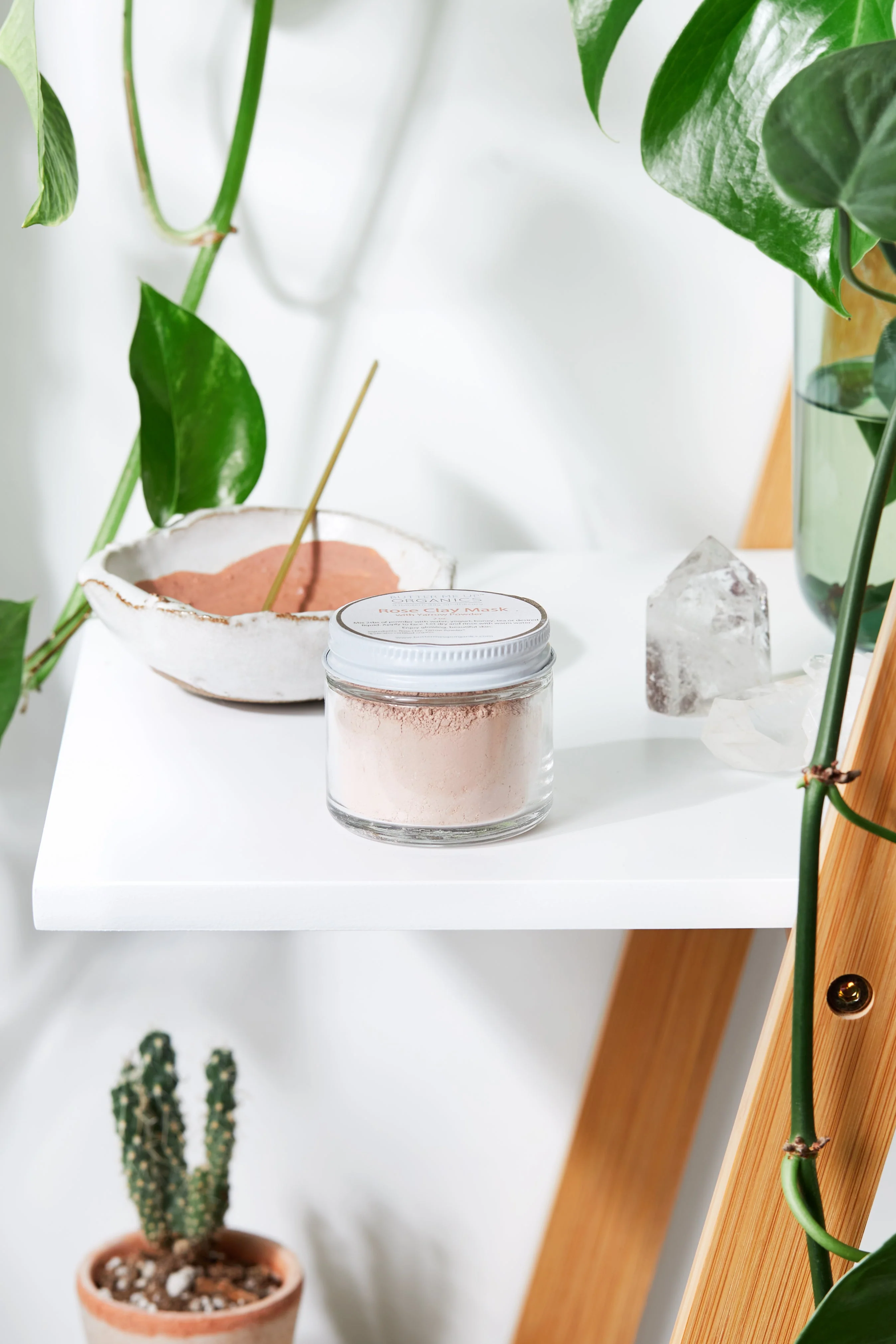 Rose Clay Face Mask - Image 2