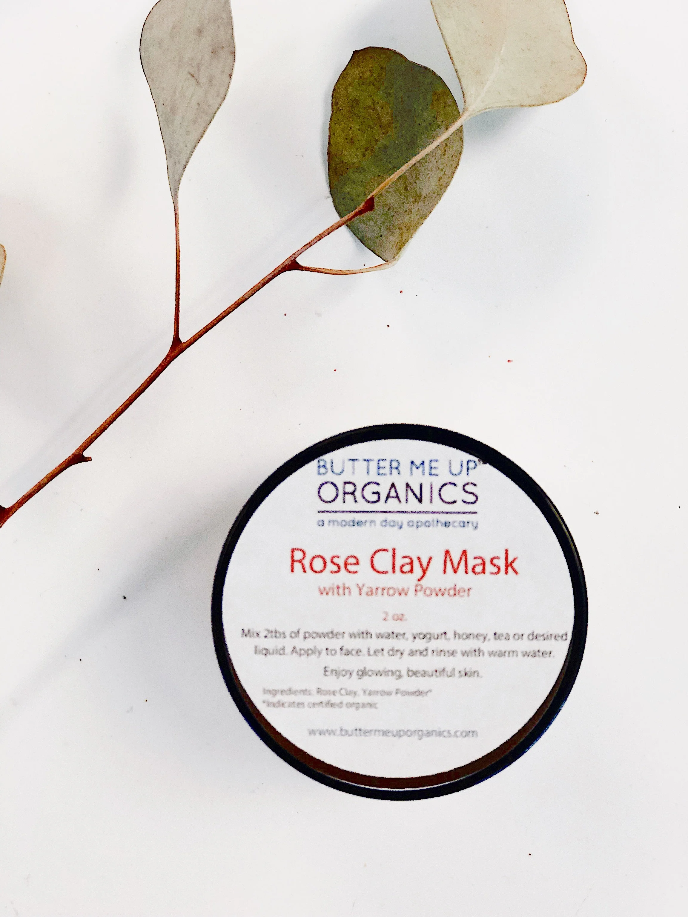 Rose Clay Face Mask - Image 4