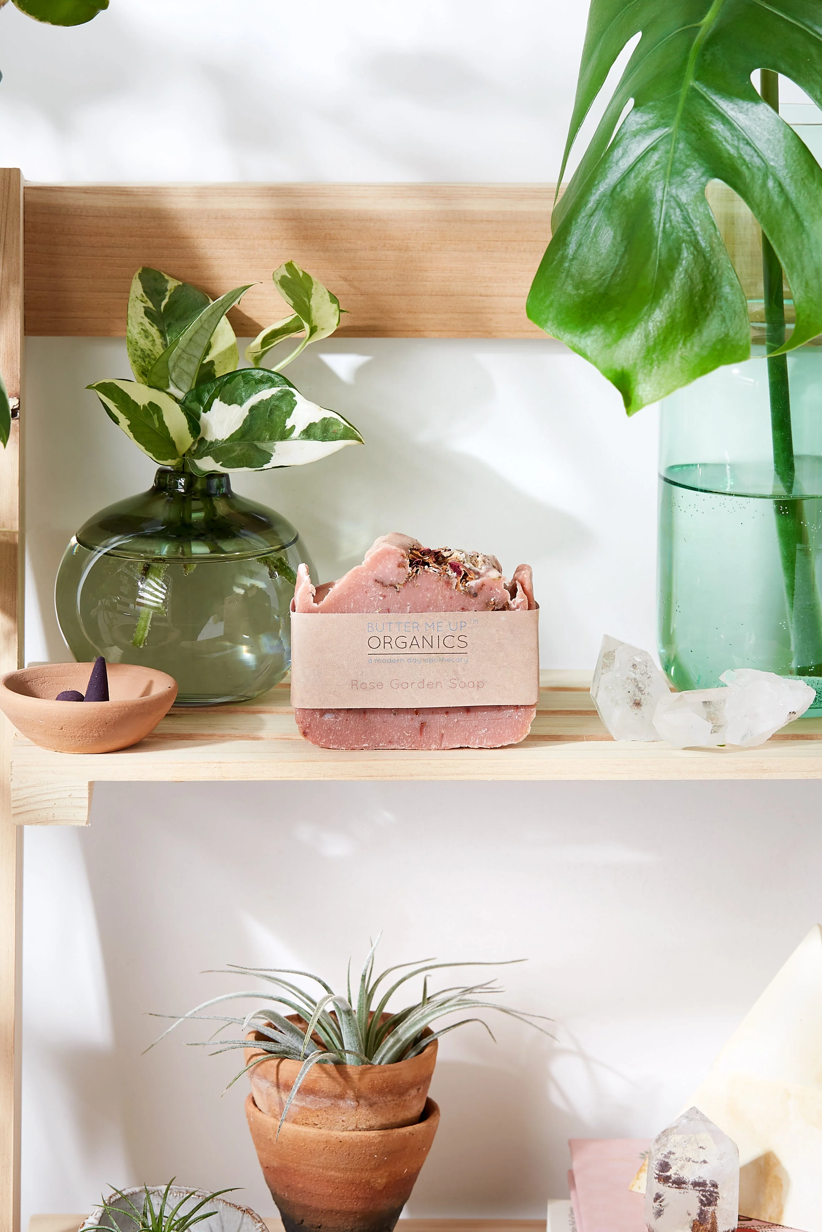 Rose Garden Organic Soap / Vegan Soap / Palm Free - Image 4