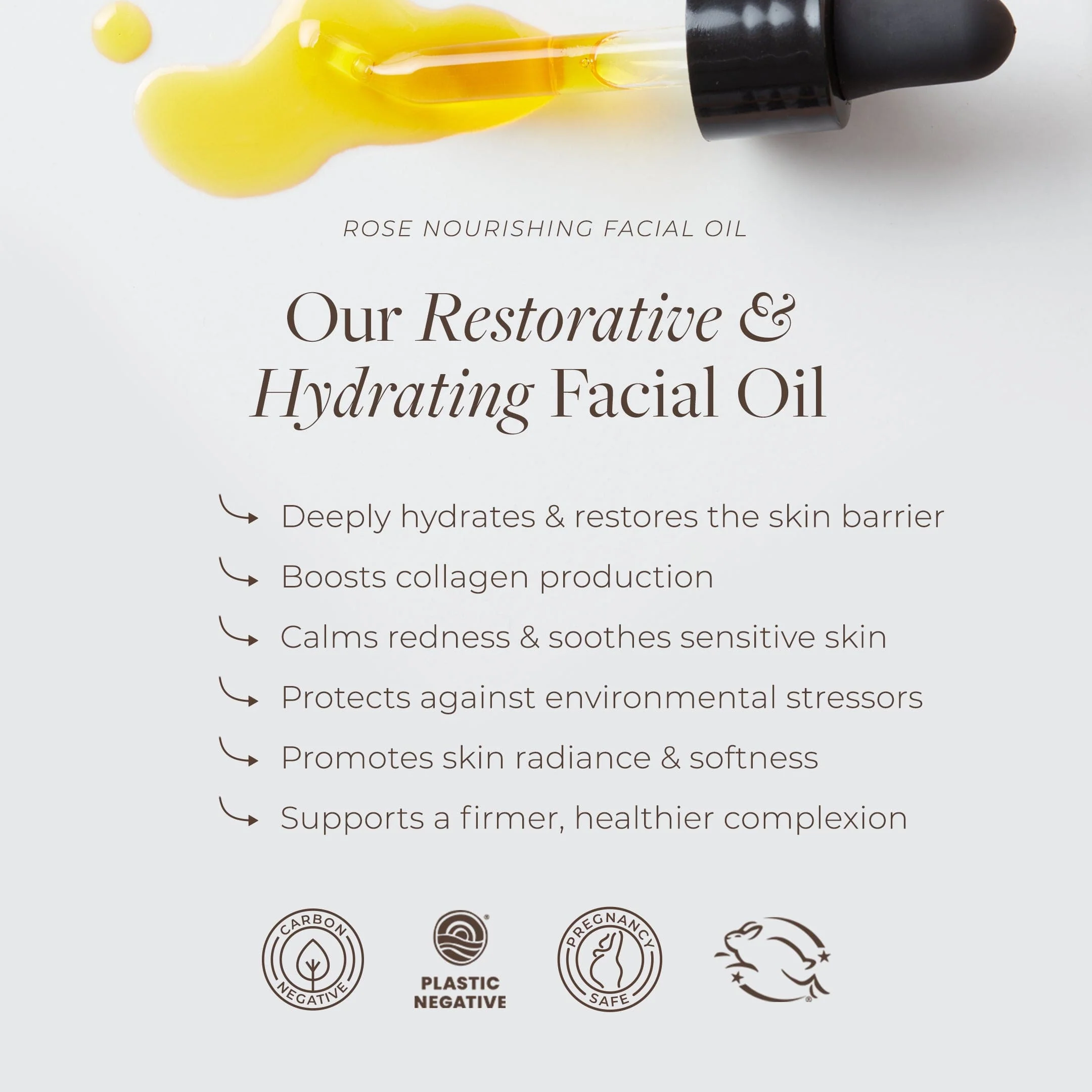 Rose Nourishing Facial Oil - Image 4