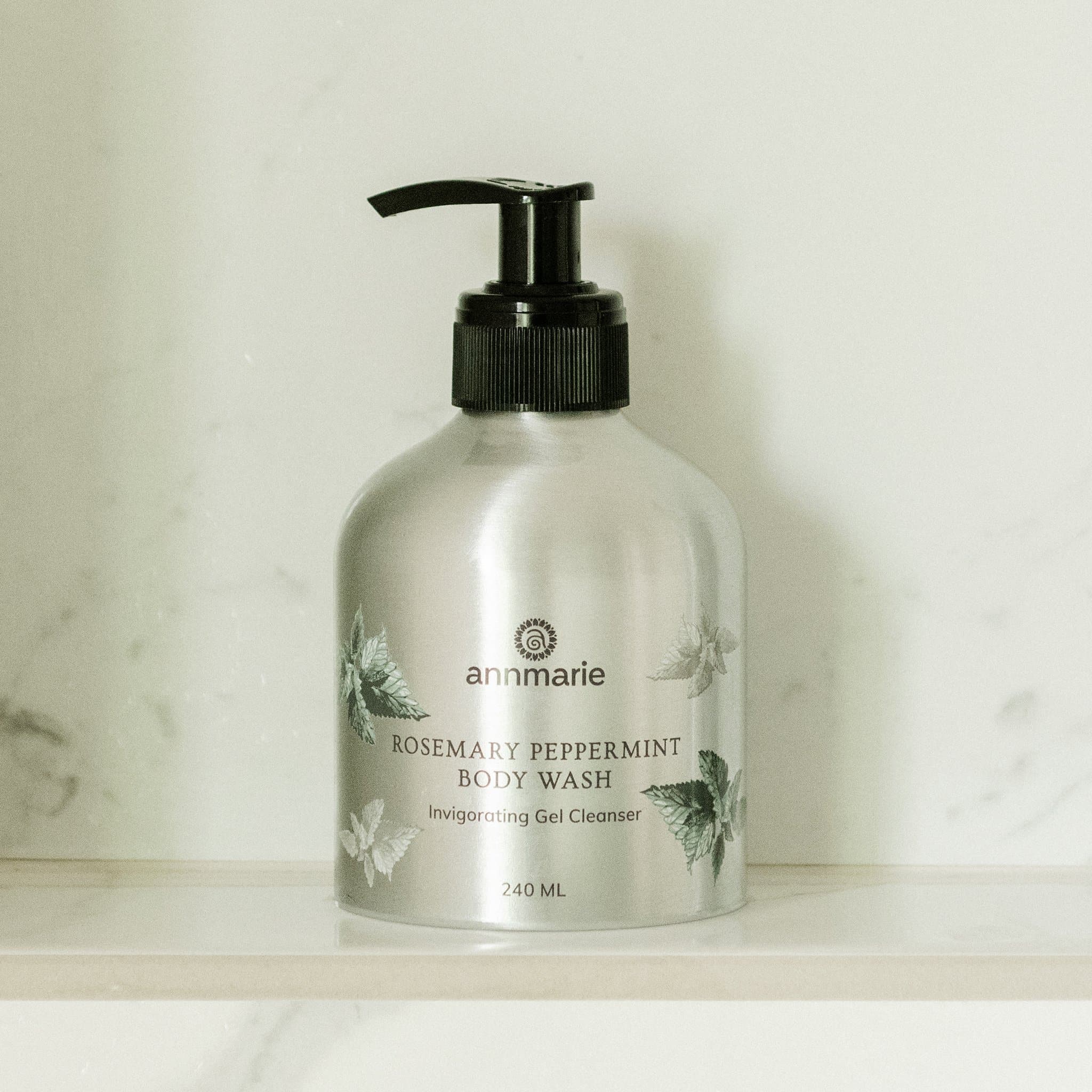 Rosemary Peppermint Hand & Body Wash (240ml) - Image 7